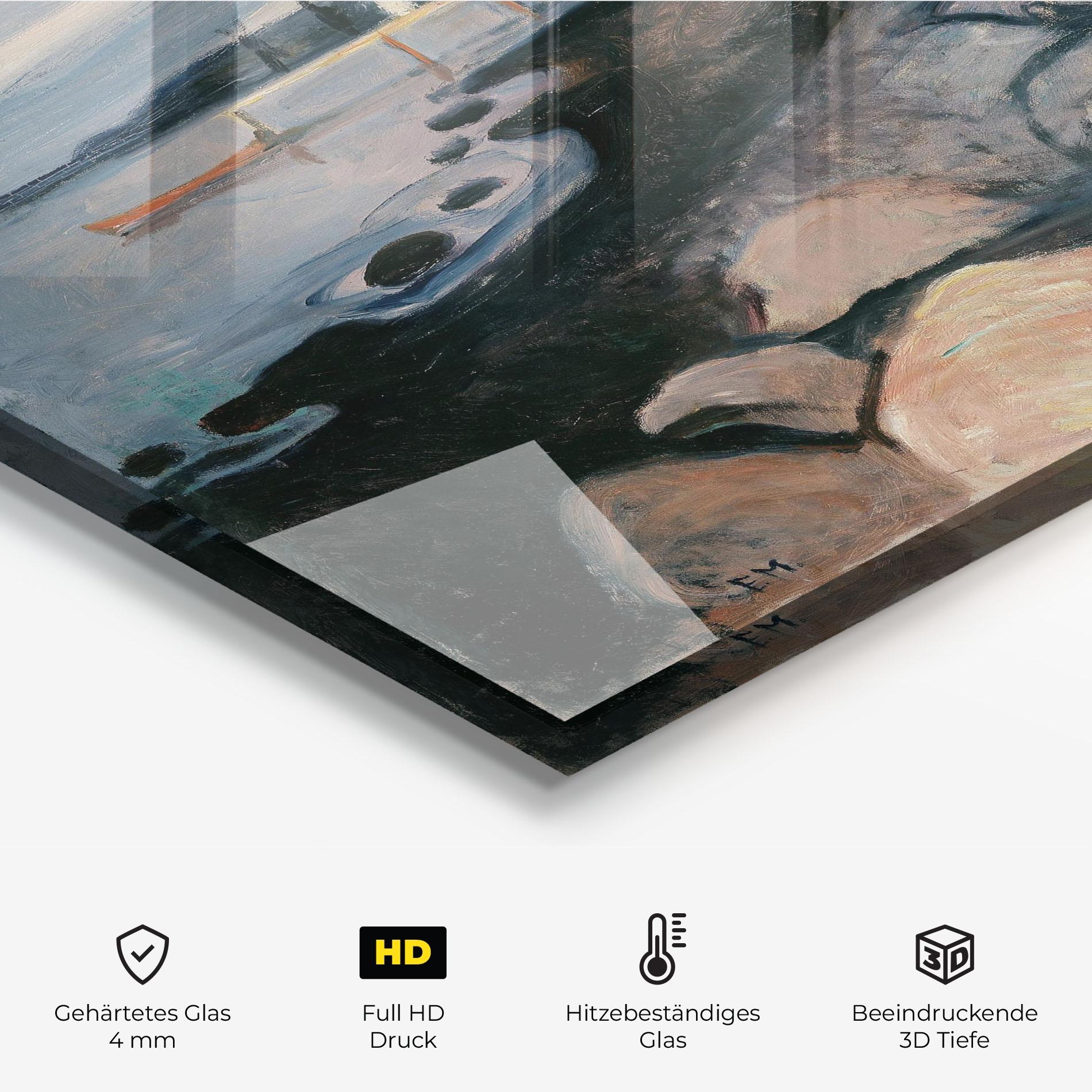 Küchenrückwand Glas Melankoli mockup 2