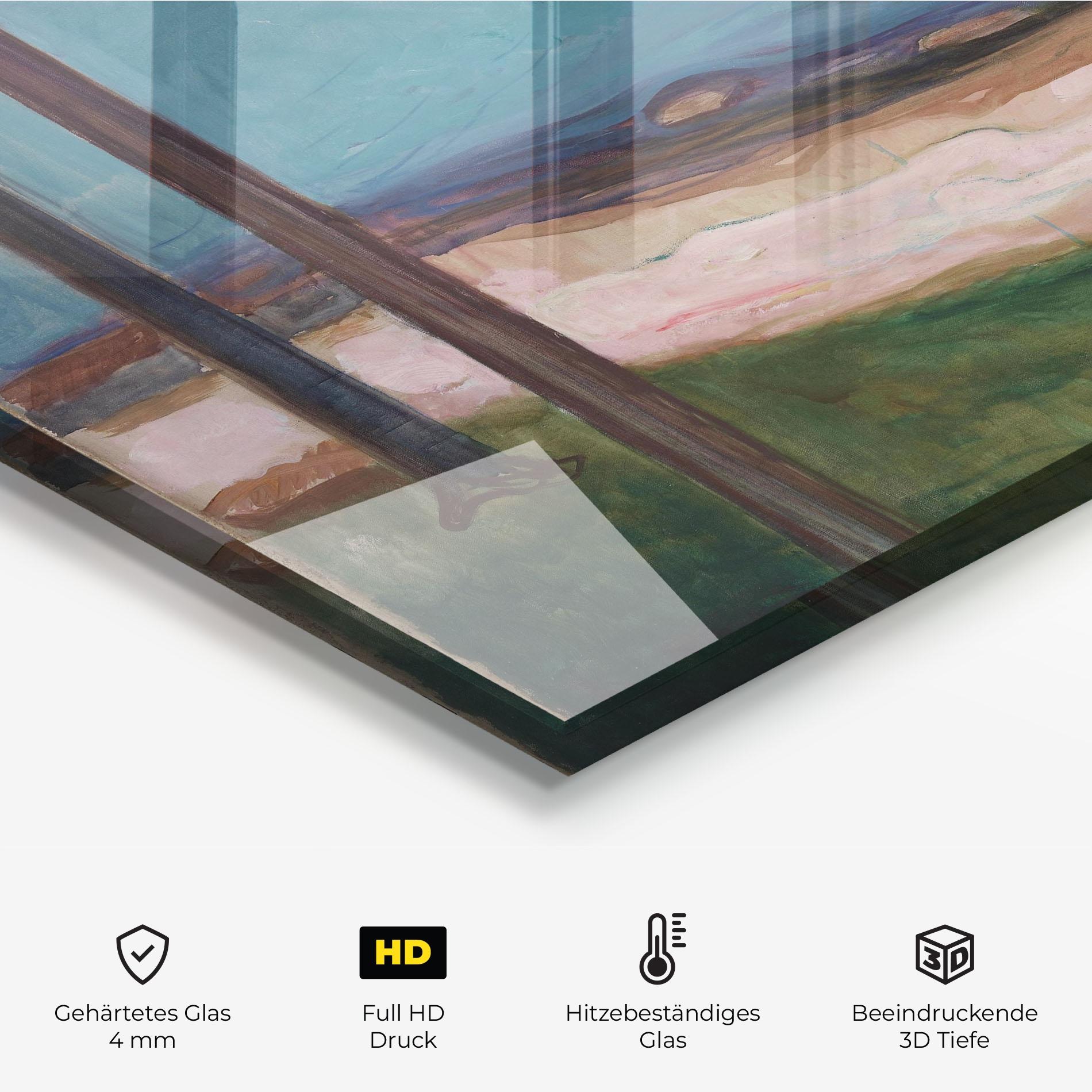 Küchenrückwand Glas Moonlight mockup 2