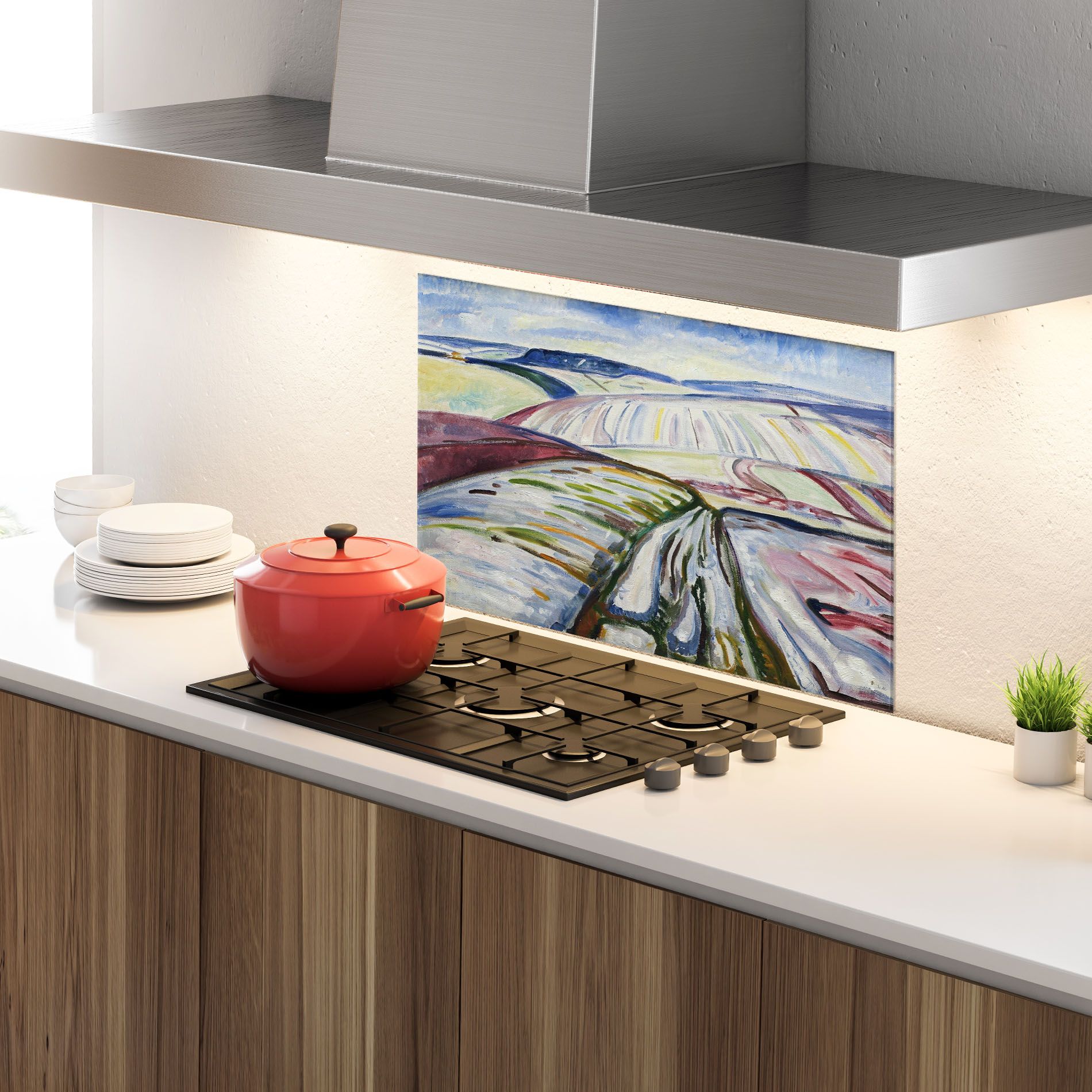 Field In Snow mockup 4