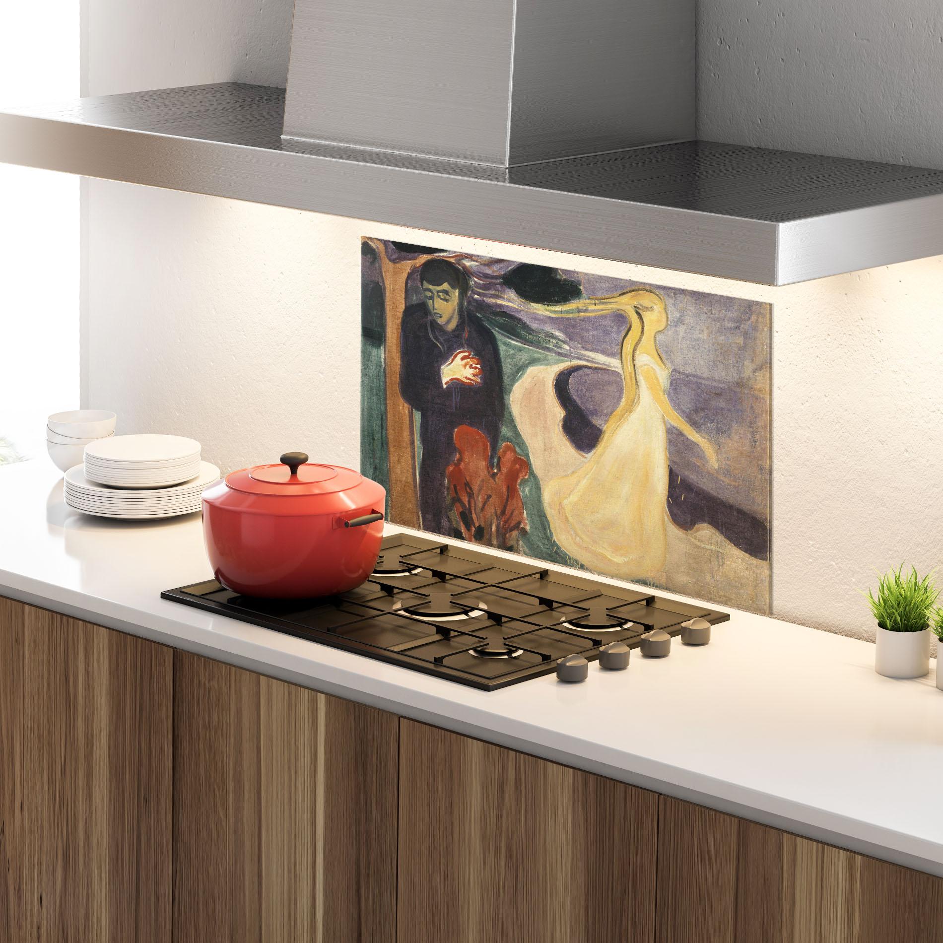 Küchenrückwand Glas Separation mockup 4