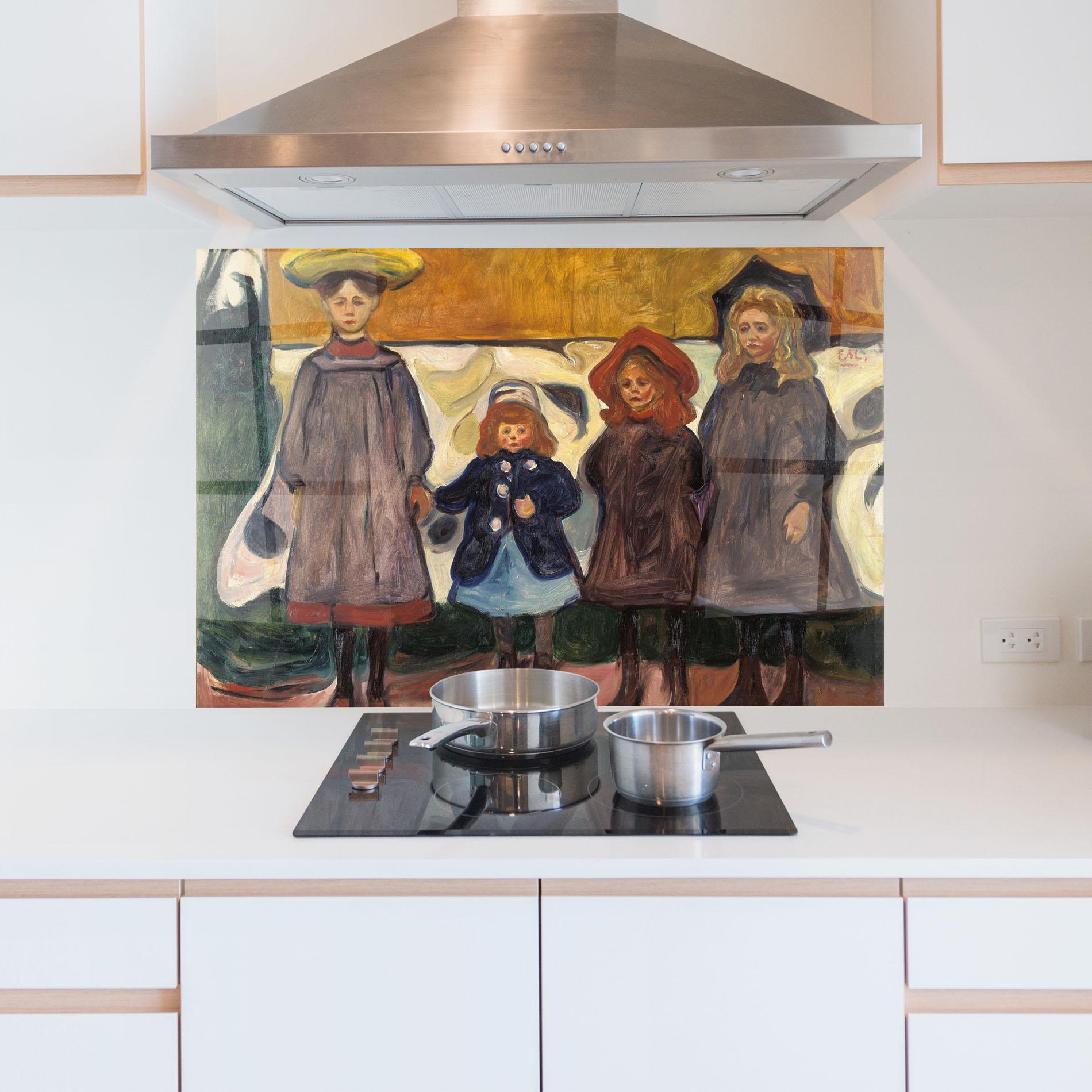 Küchenrückwand Glas Asgardstrand mockup 5