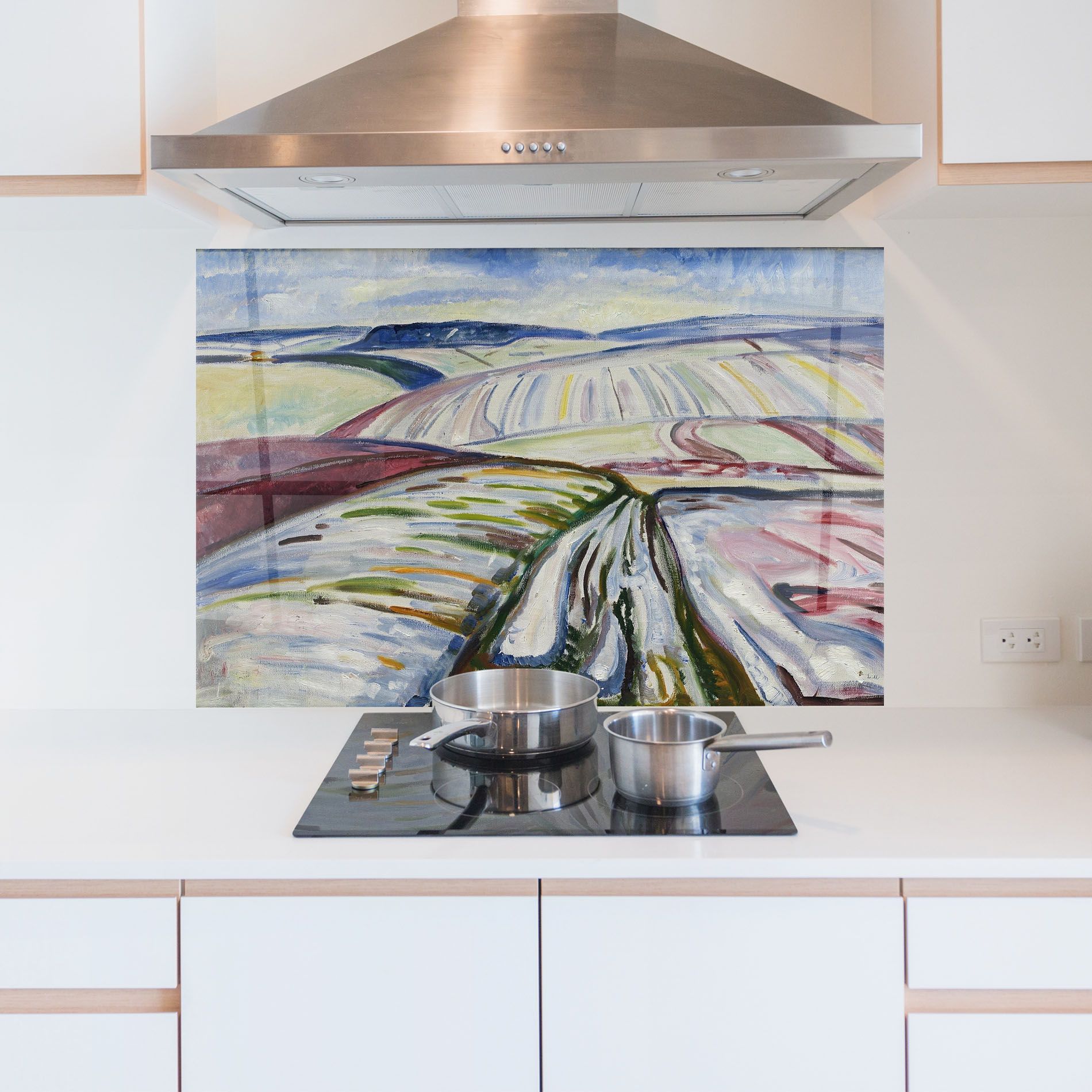 Field In Snow mockup 5