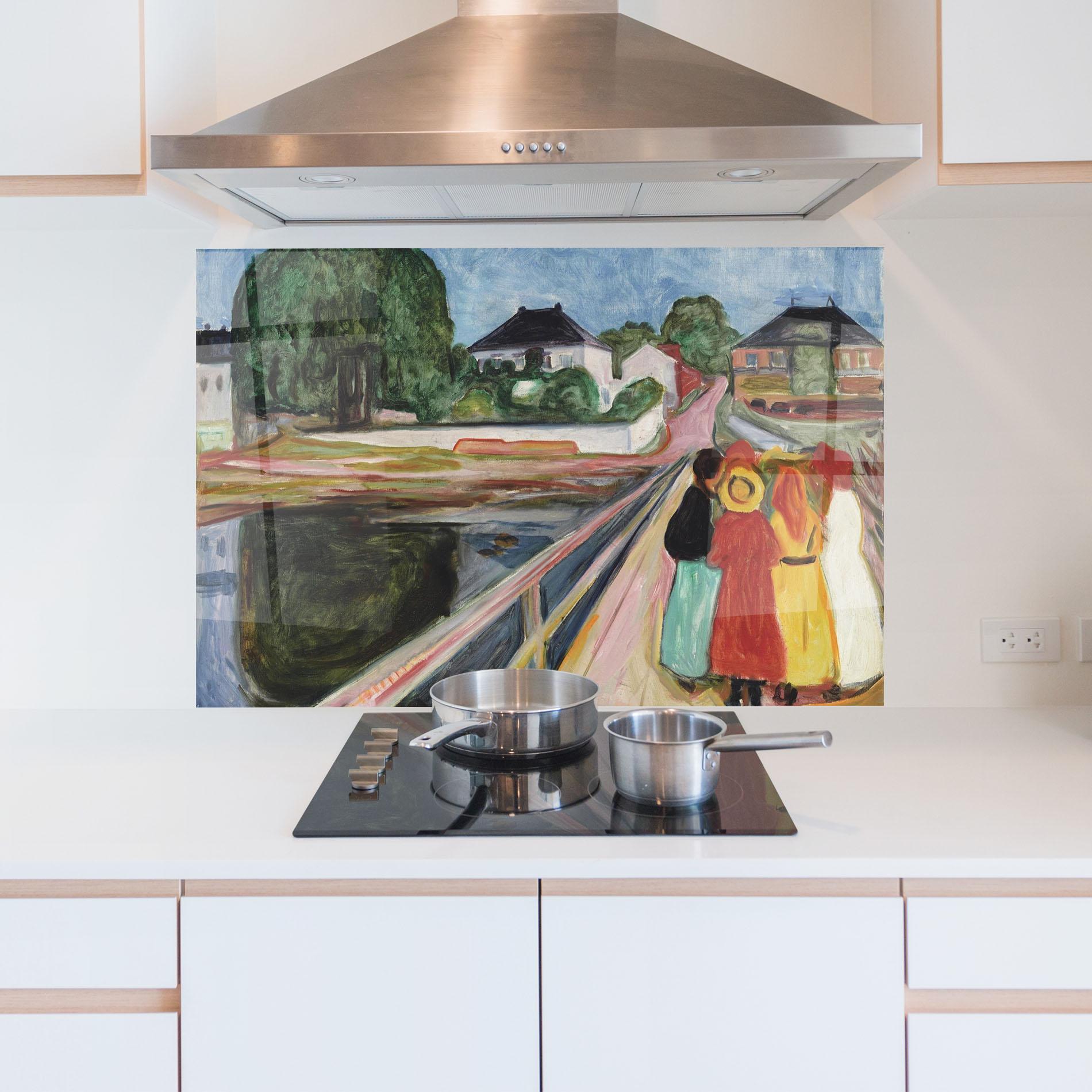 Küchenrückwand Glas Pikene Pa Broen mockup 5