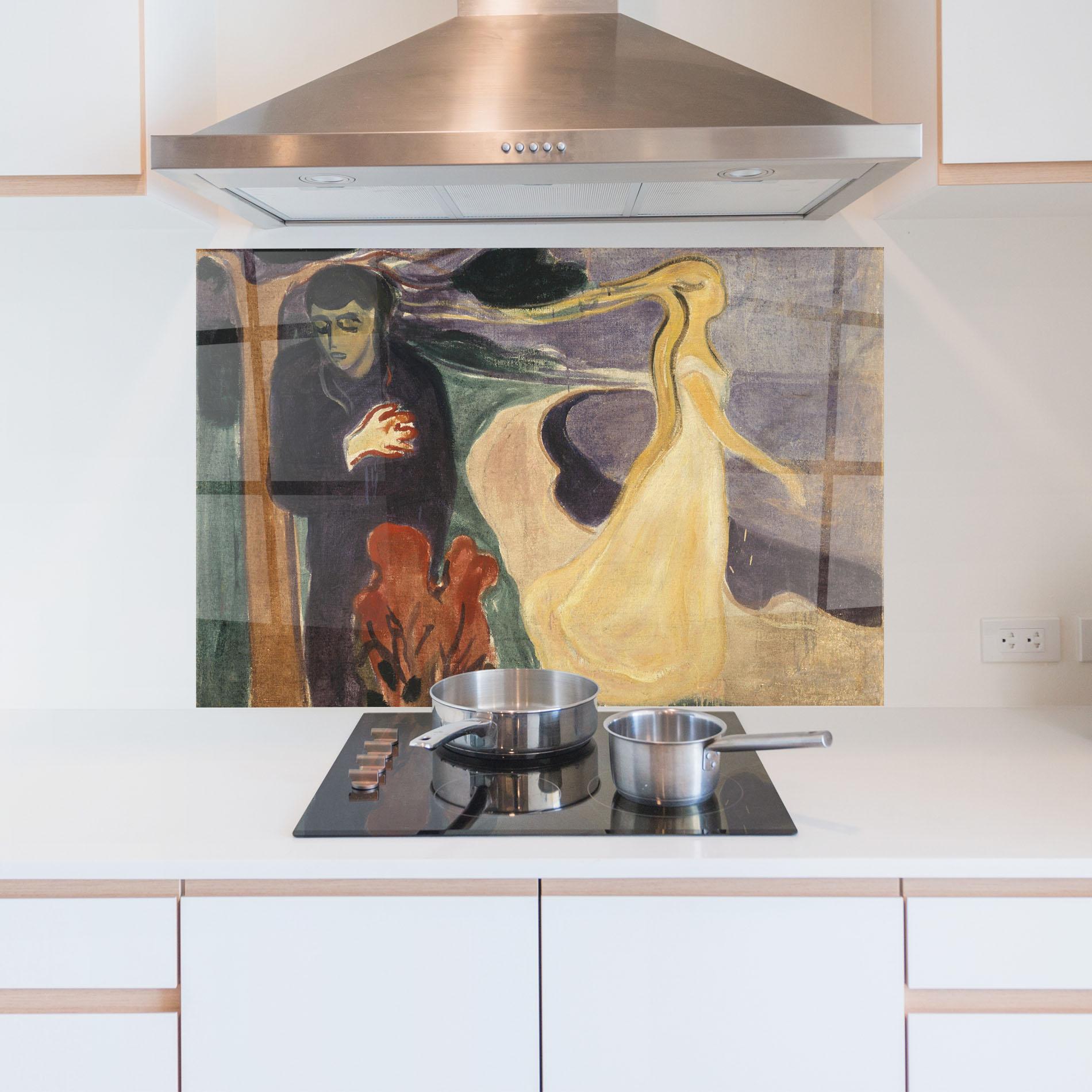 Küchenrückwand Glas Separation mockup 5