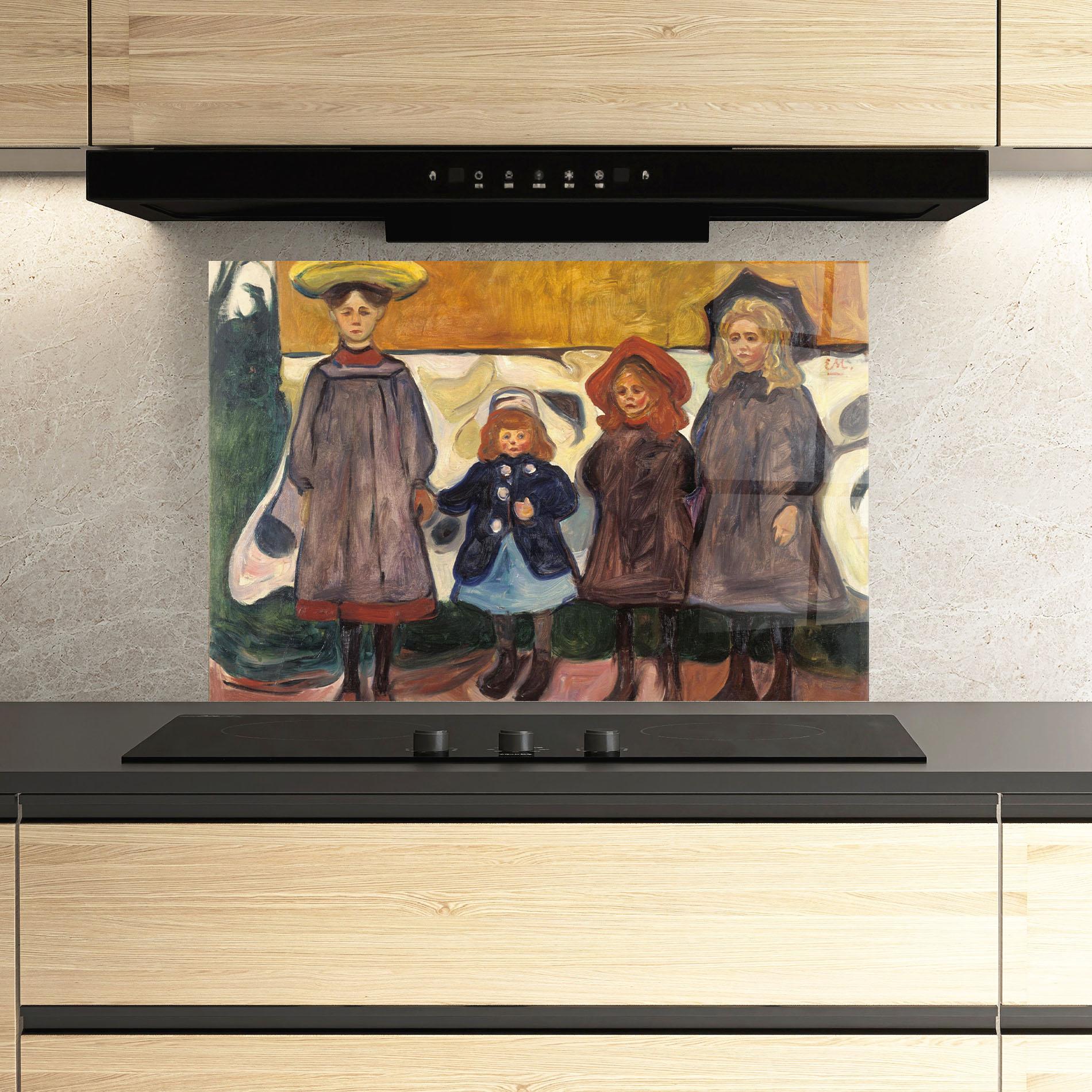 Küchenrückwand Glas Asgardstrand mockup 3