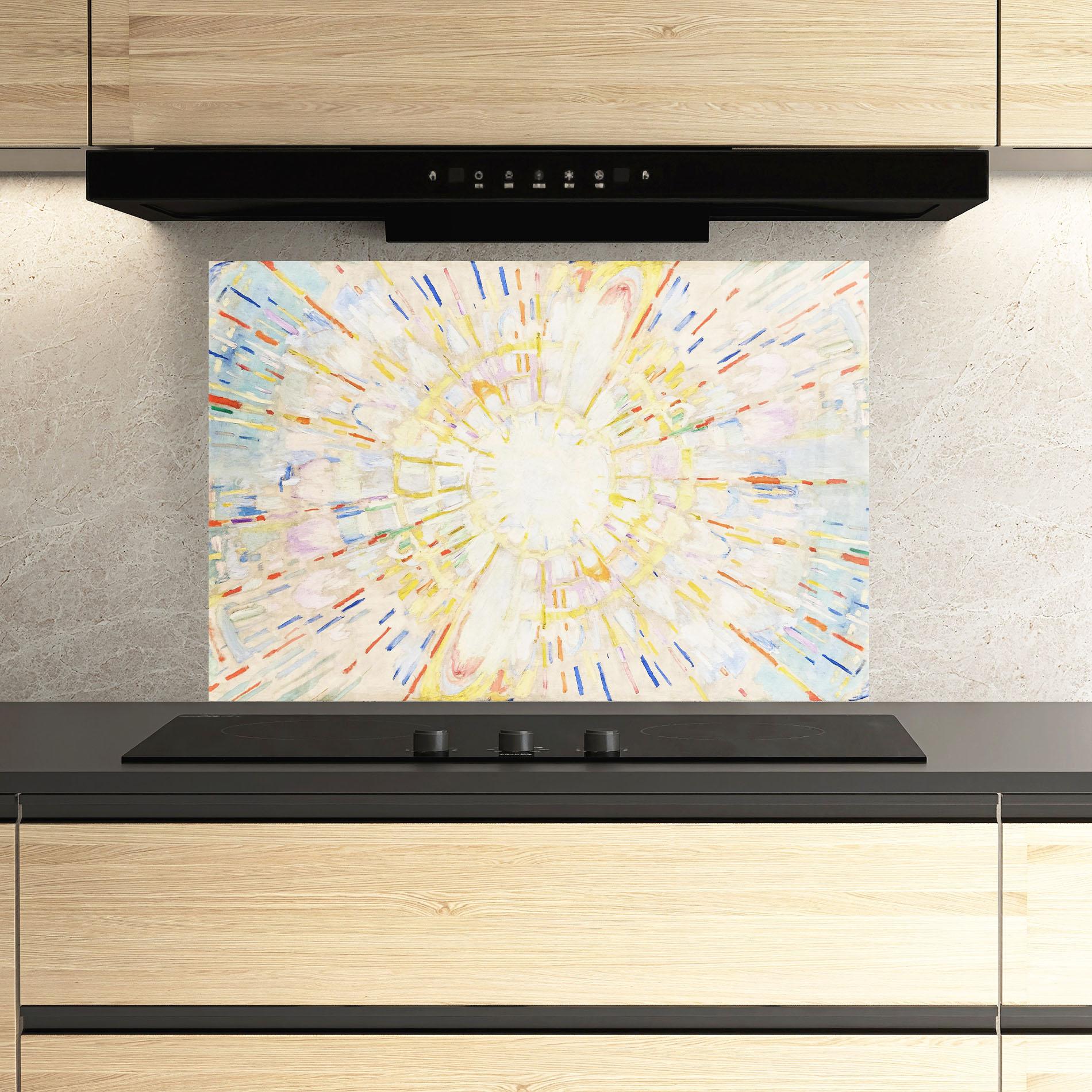 Küchenrückwand Glas Solenintro mockup 3