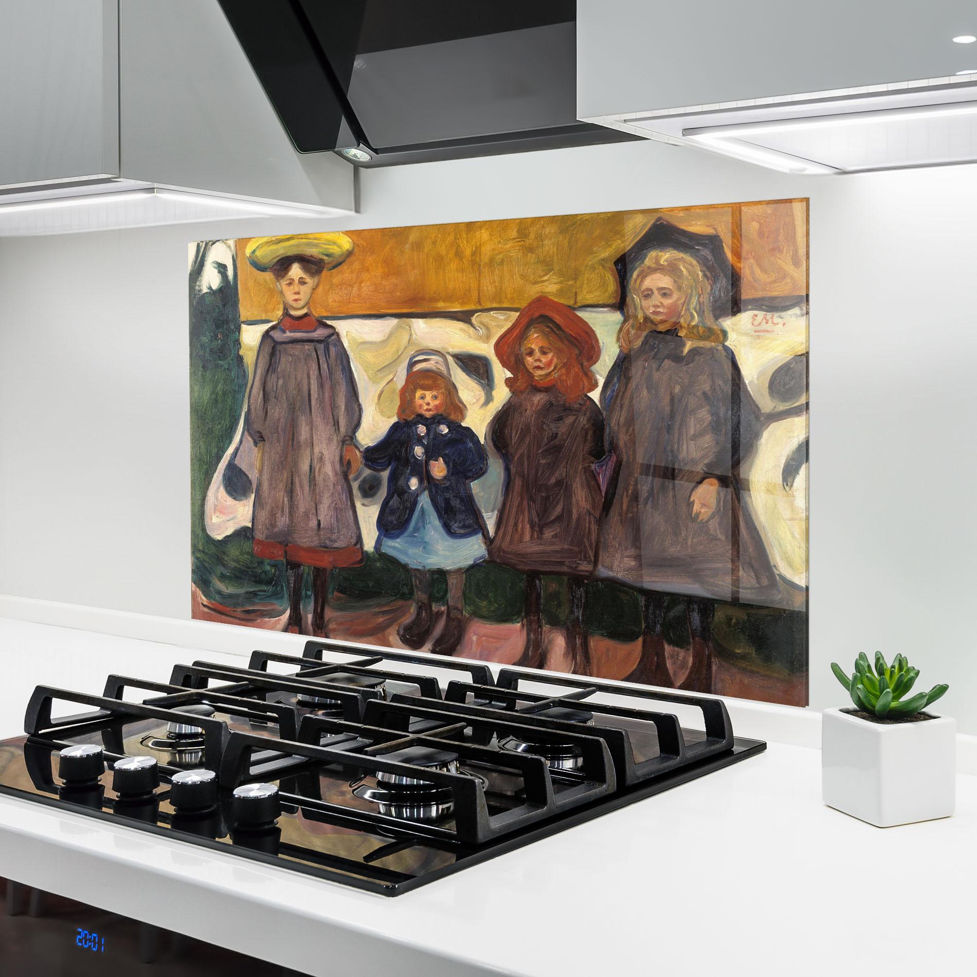 Küchenrückwand Glas Asgardstrand mockup 6