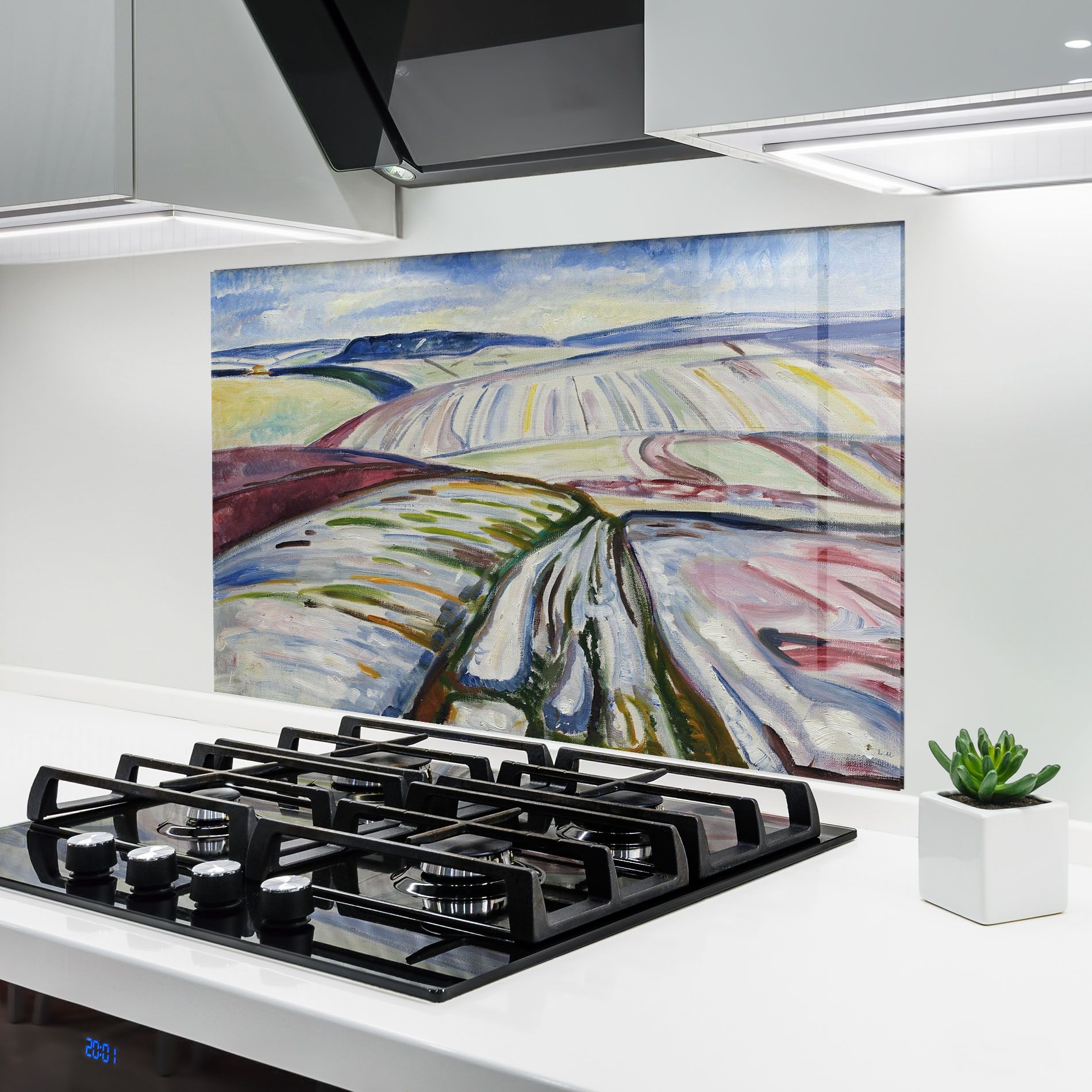 Field In Snow mockup 6