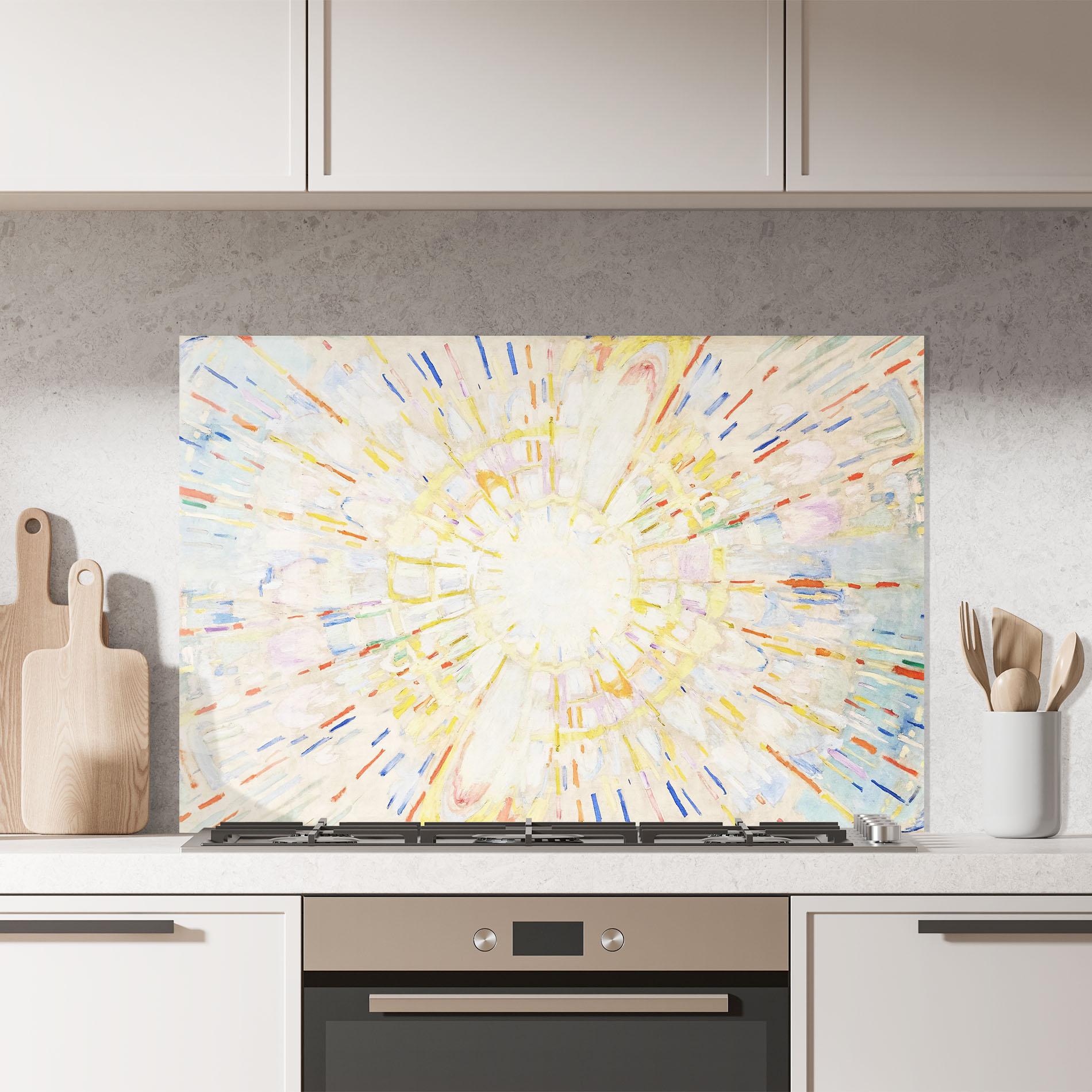 Küchenrückwand Glas Solenintro mockup 7