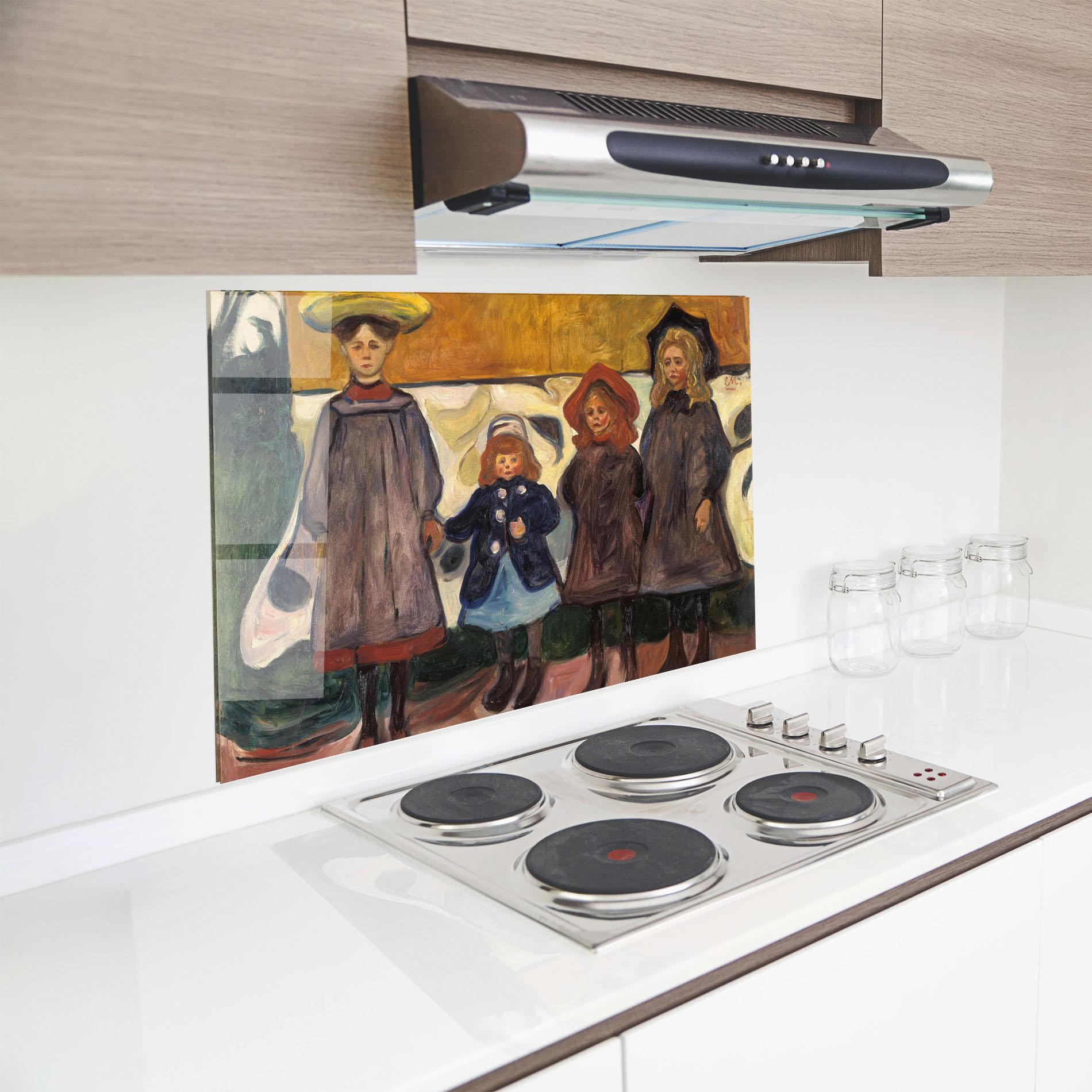 Küchenrückwand Glas Asgardstrand mockup 8