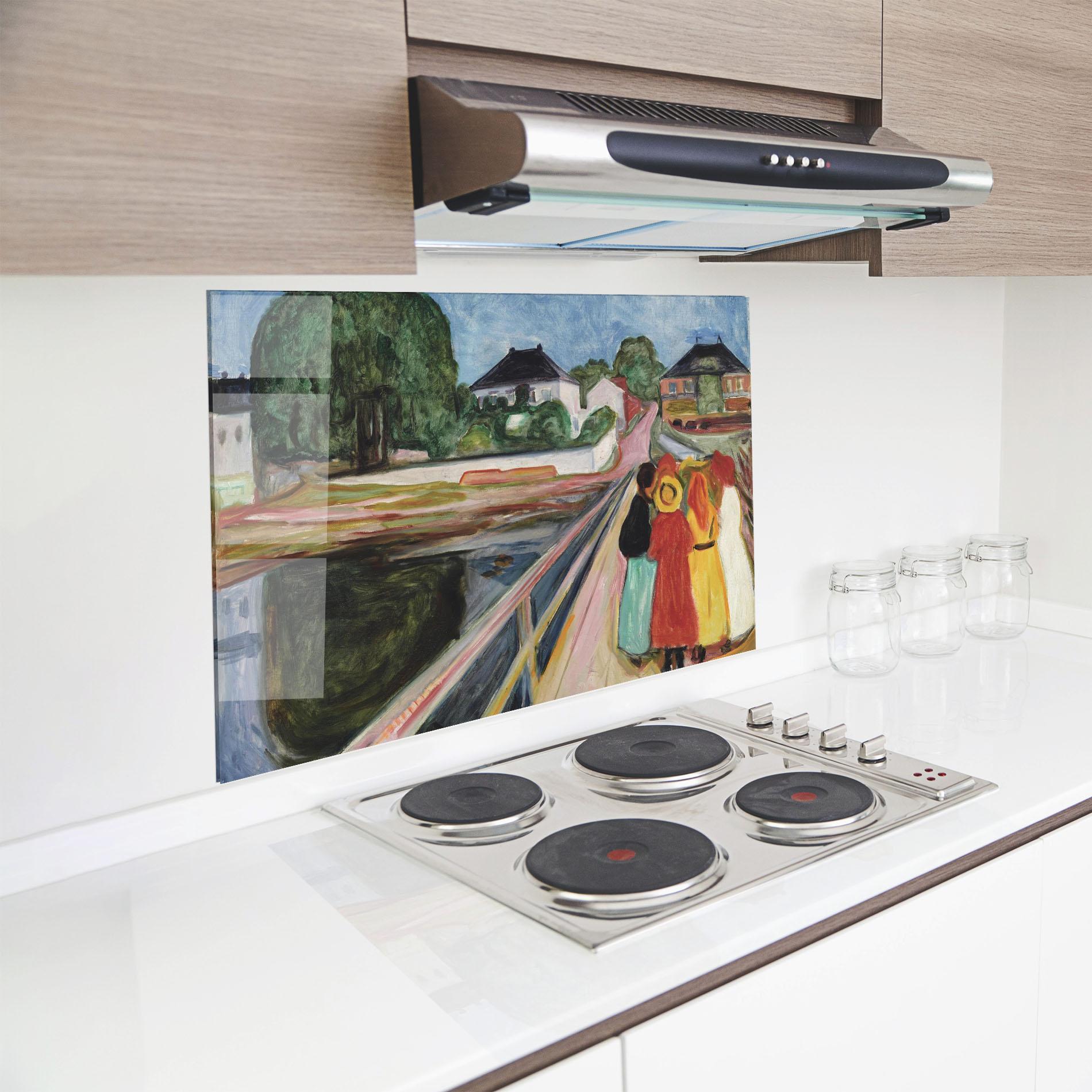 Küchenrückwand Glas Pikene Pa Broen mockup 8