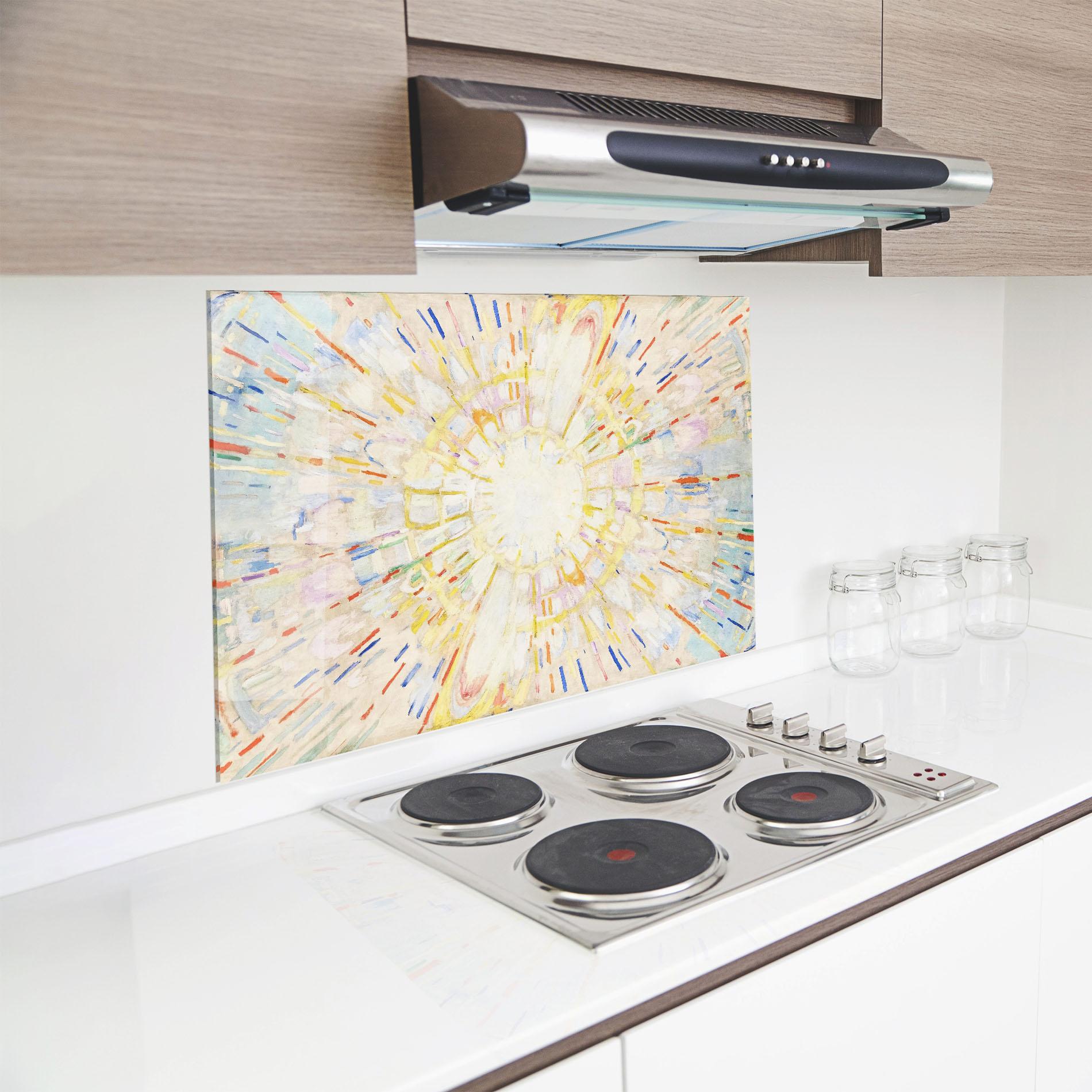 Küchenrückwand Glas Solenintro mockup 8