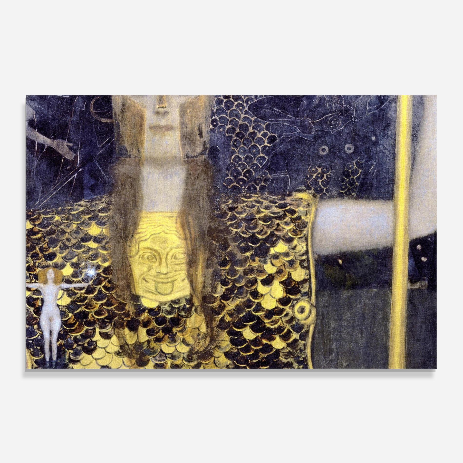 Küchenrückwand Glas Pallas Athena mockup 0