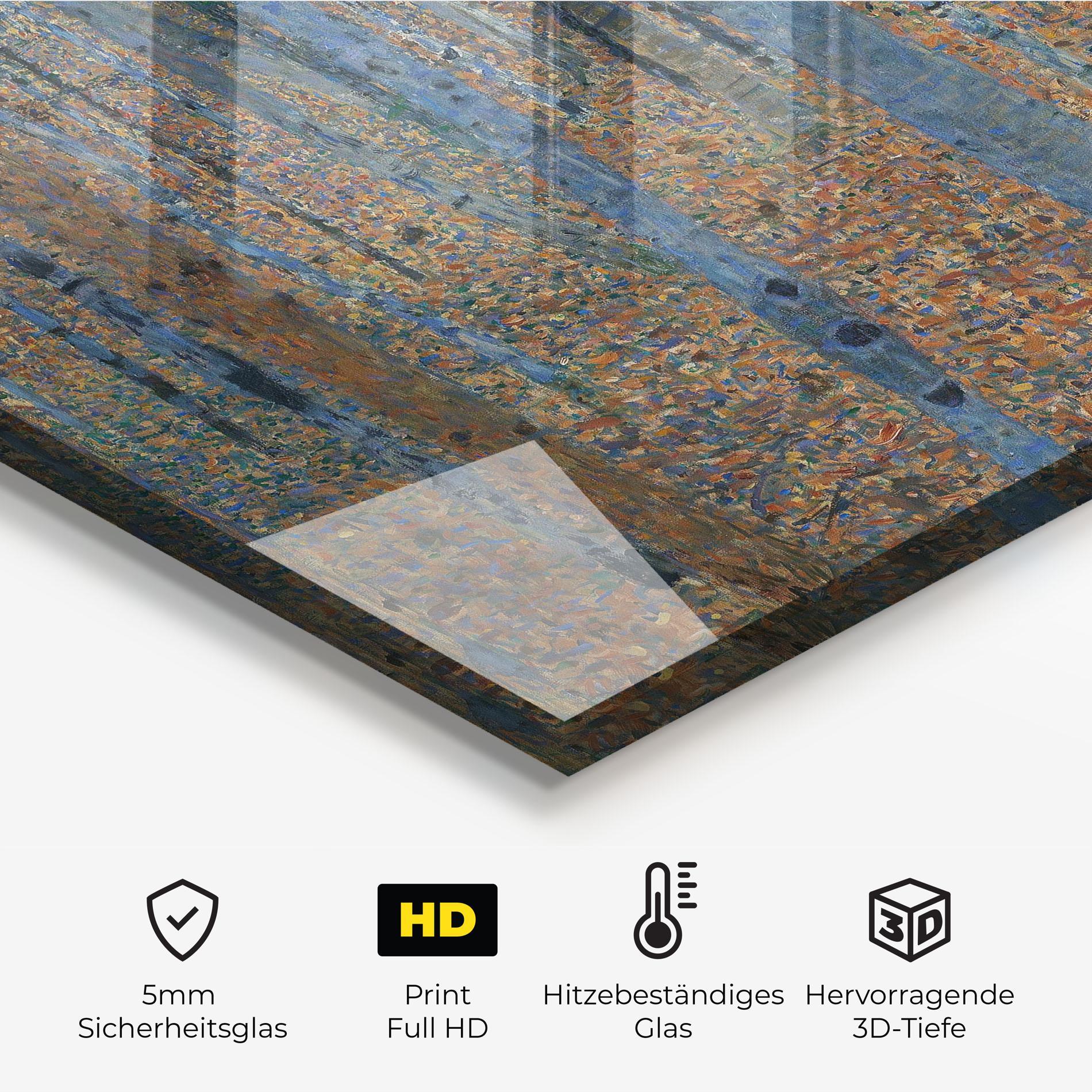 Küchenrückwand Glas Beech Grove mockup 2