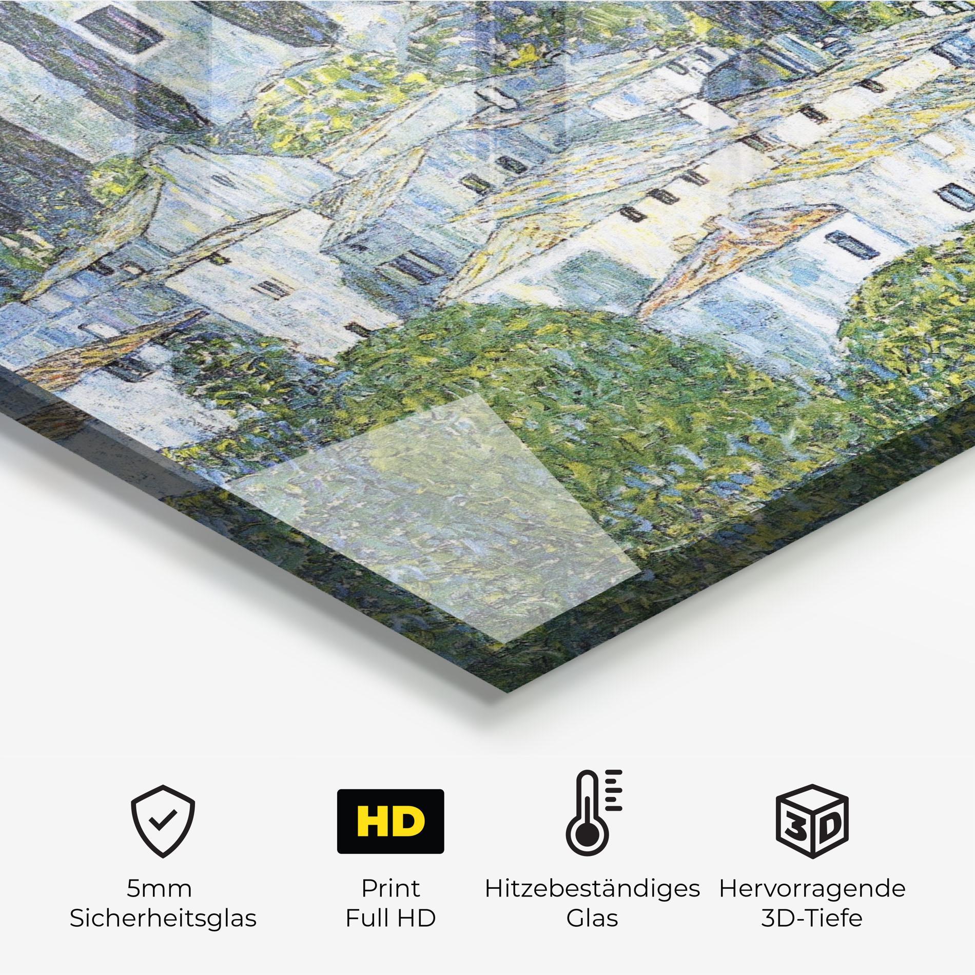 Küchenrückwand Glas Kirche In Cassone mockup 2