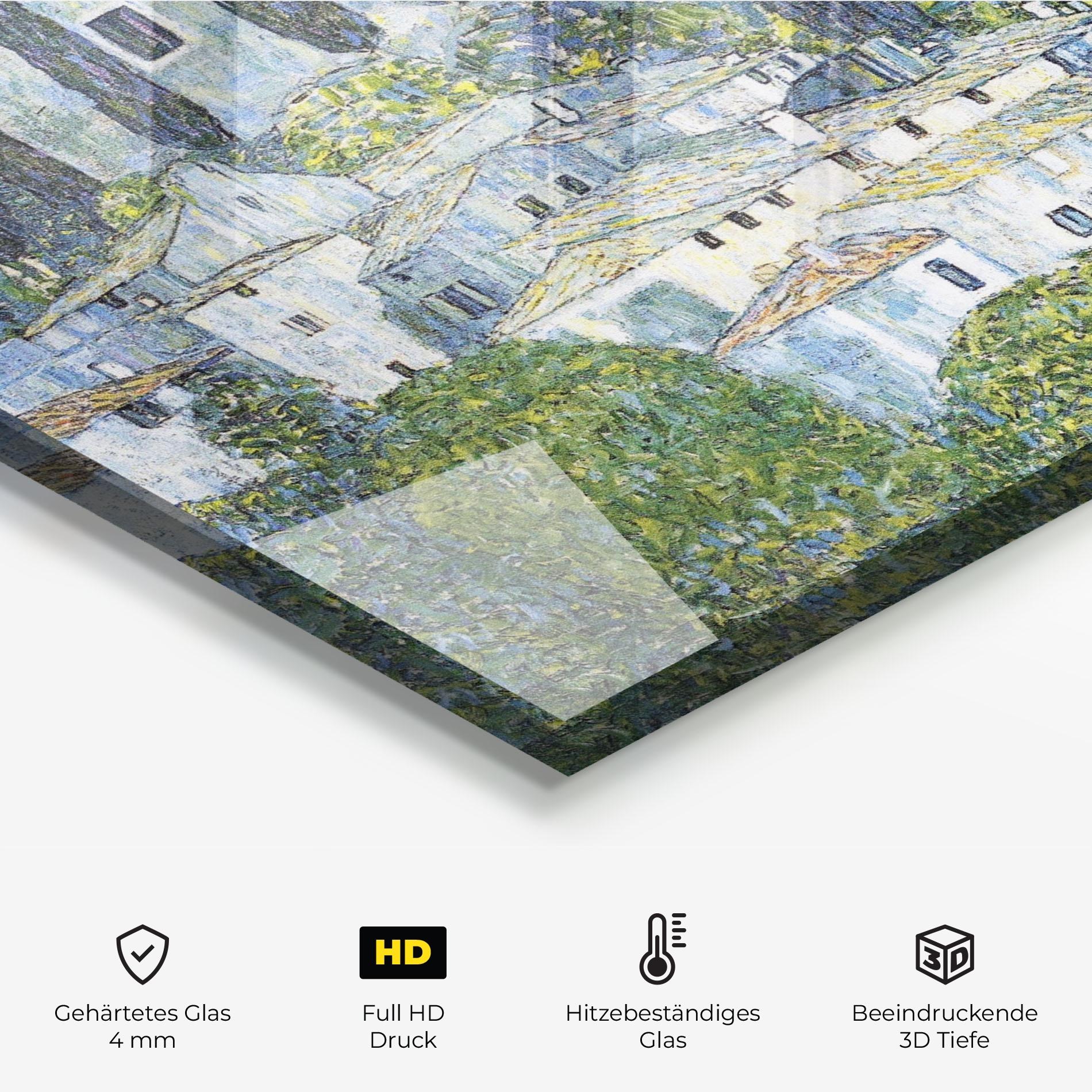 Küchenrückwand Glas Kirche In Cassone mockup 2