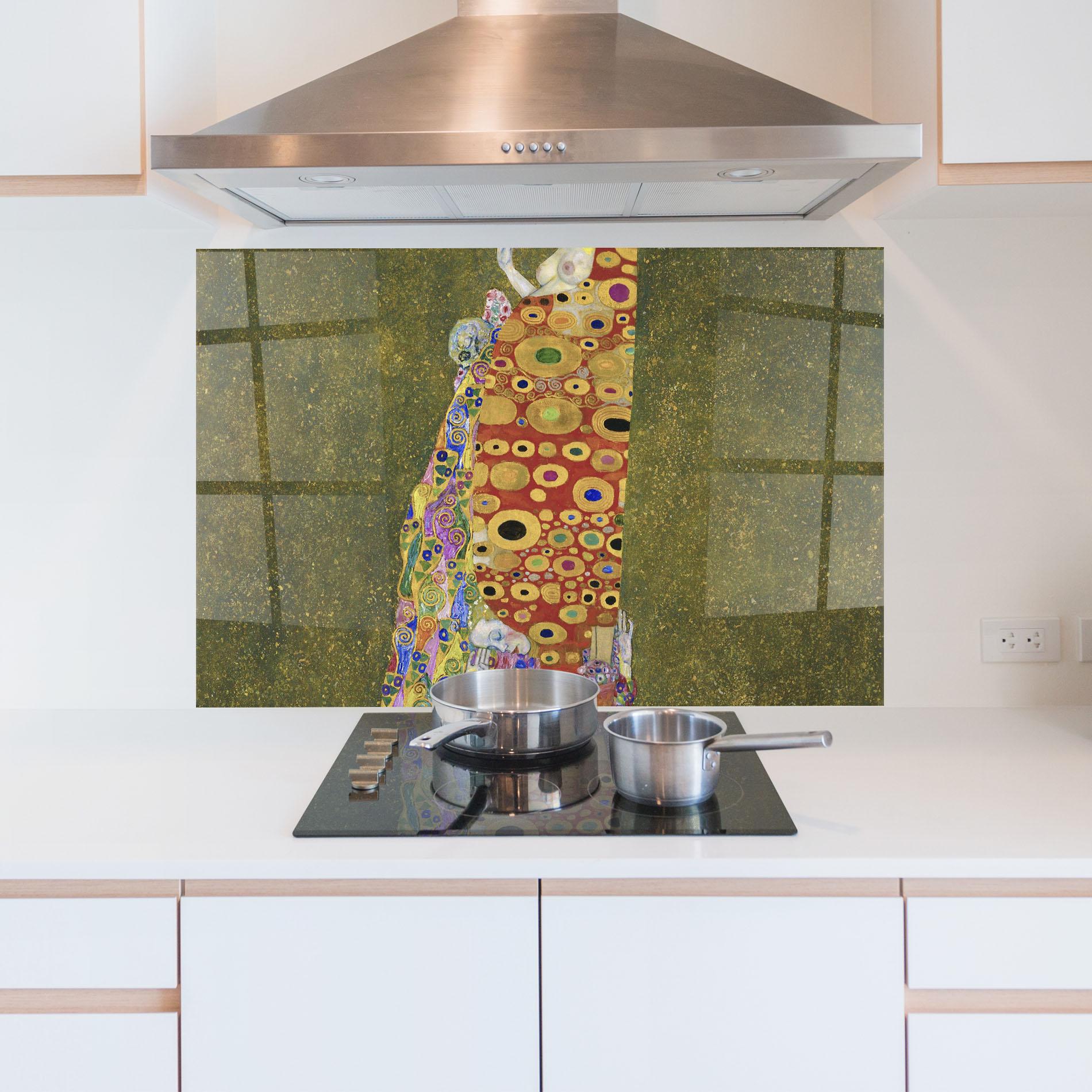 Küchenrückwand Glas Hope Ii mockup 5