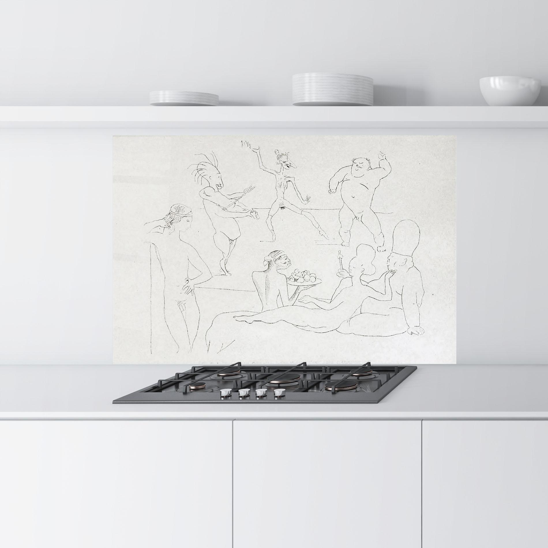 Küchenrückwand Glas Salome mockup 9