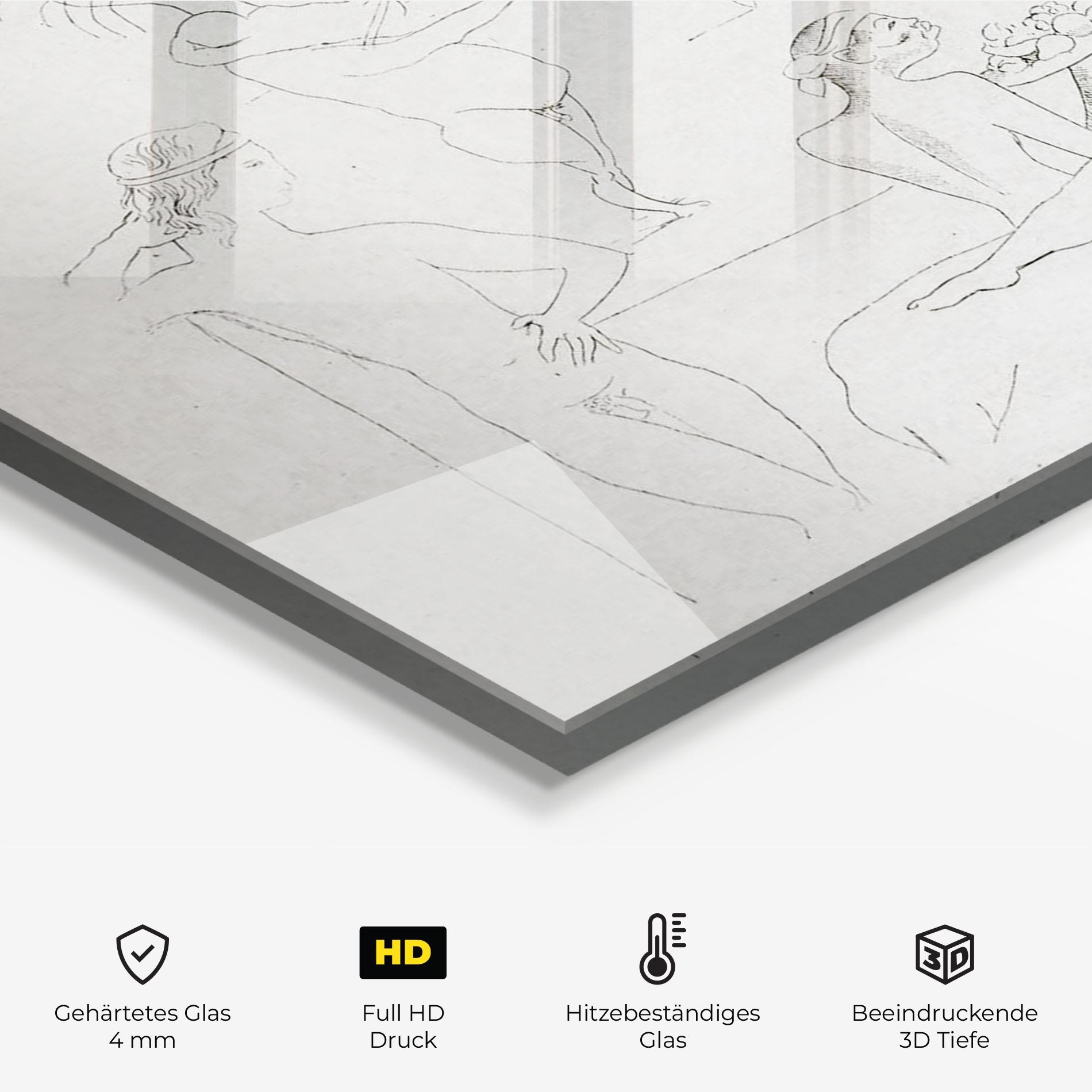 Küchenrückwand Glas Salome mockup 2