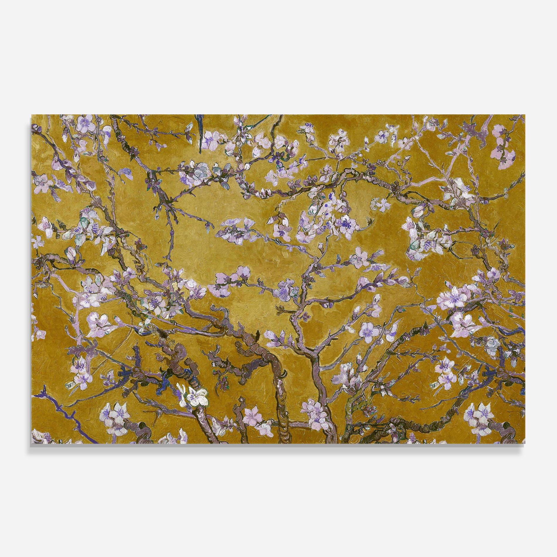 Küchenrückwand Glas Almond Blossom mockup 0