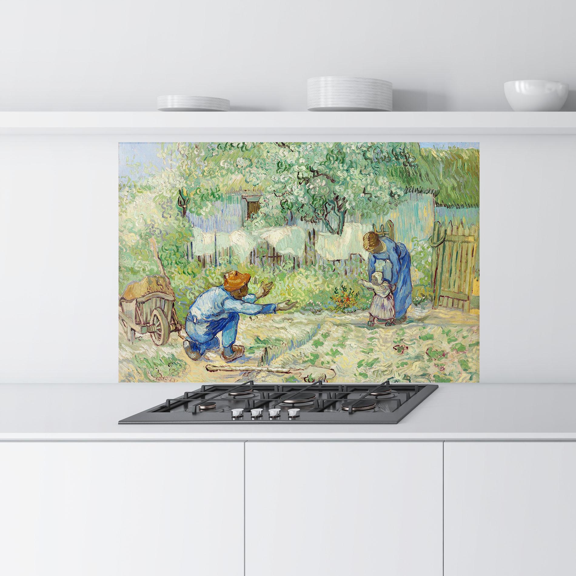 Küchenrückwand Glas First Steps mockup 9