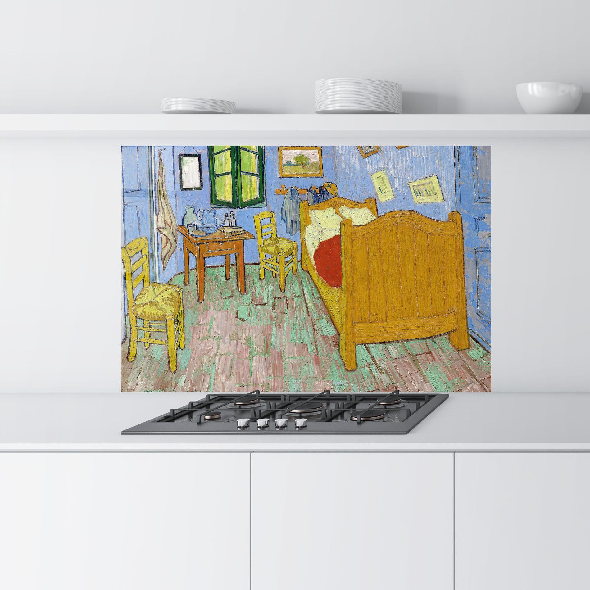 Küchenrückwand Glas The Bedroom mockup 9