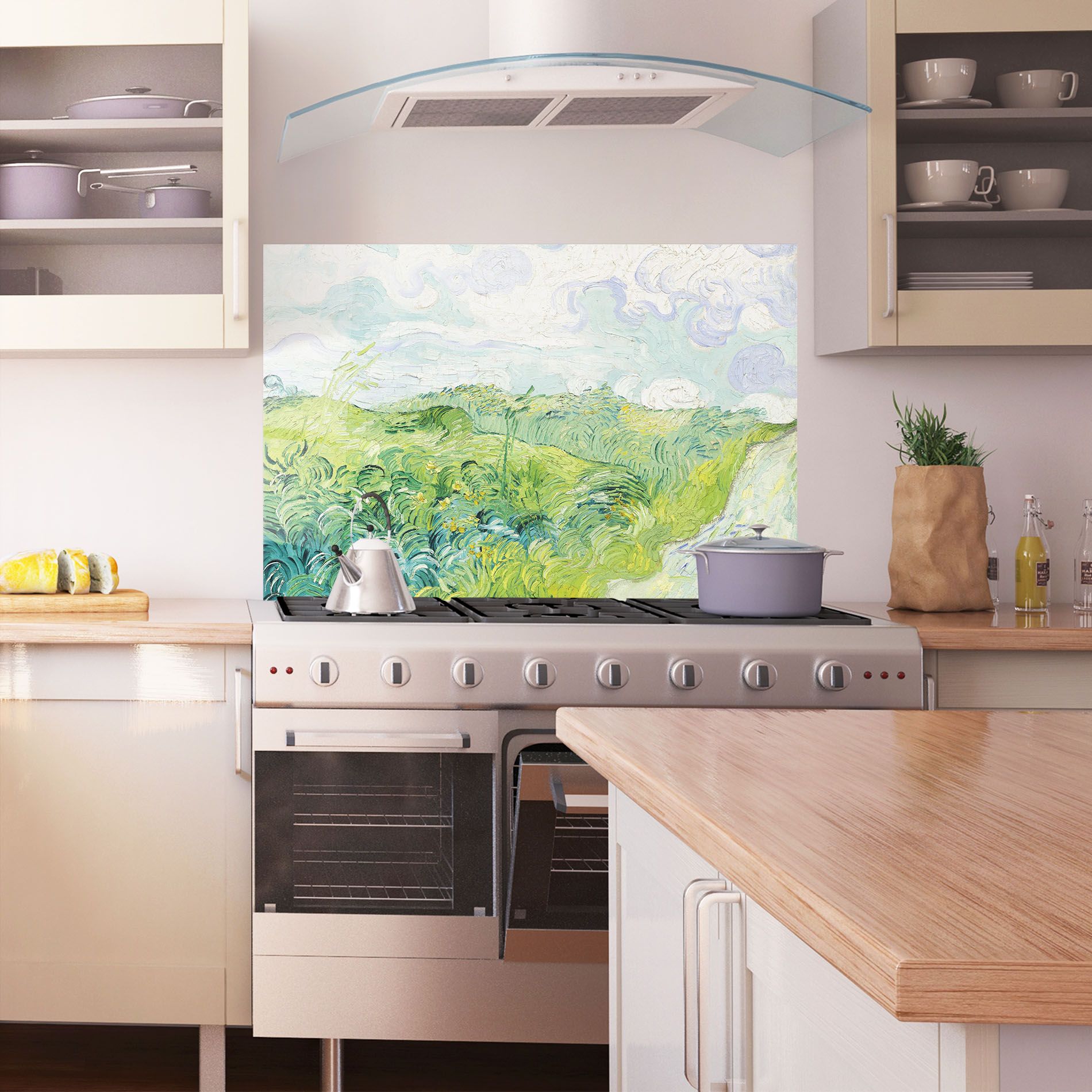 Green Wheat Fields mockup 1