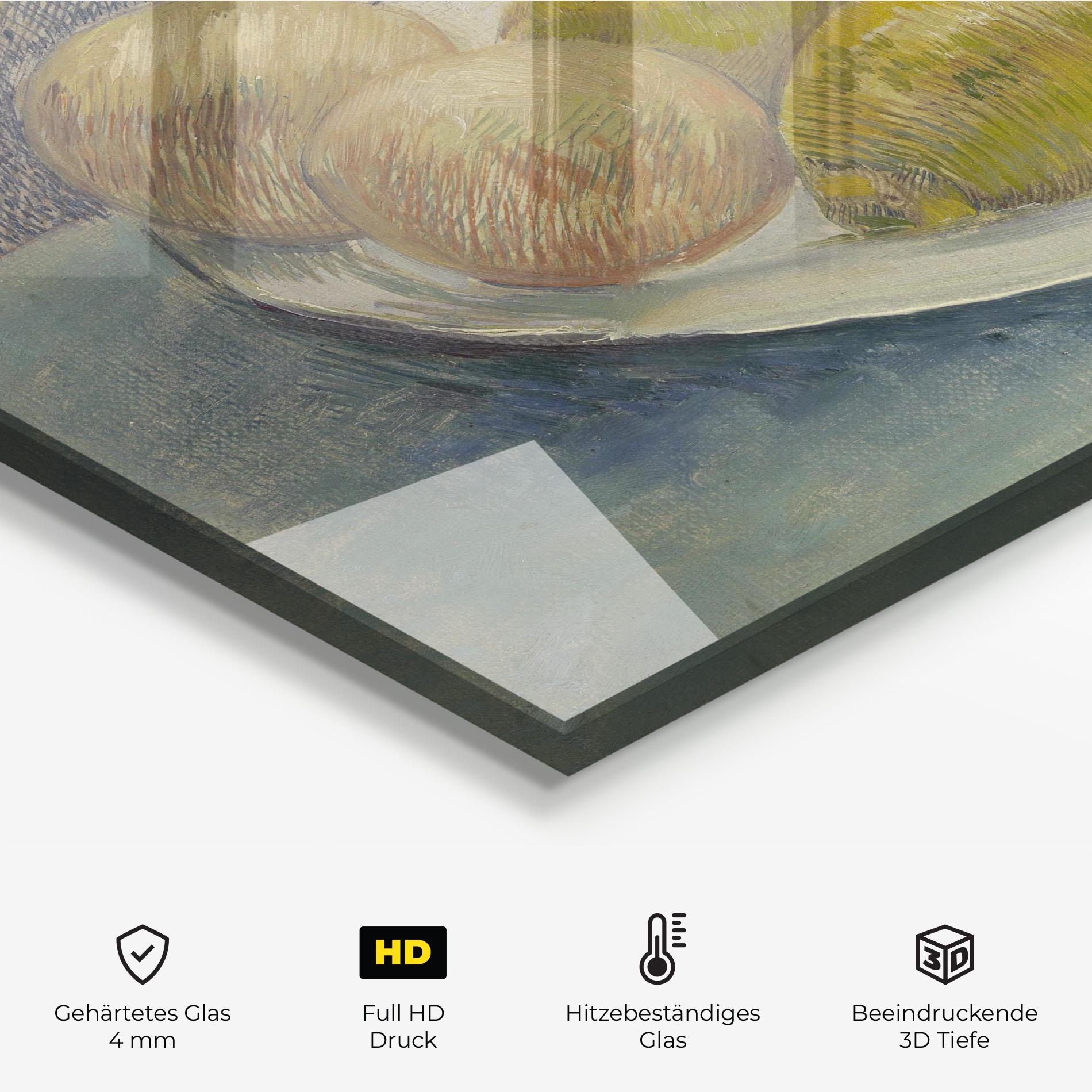 Küchenrückwand Glas Schotel Met Citrusvruchten mockup 2