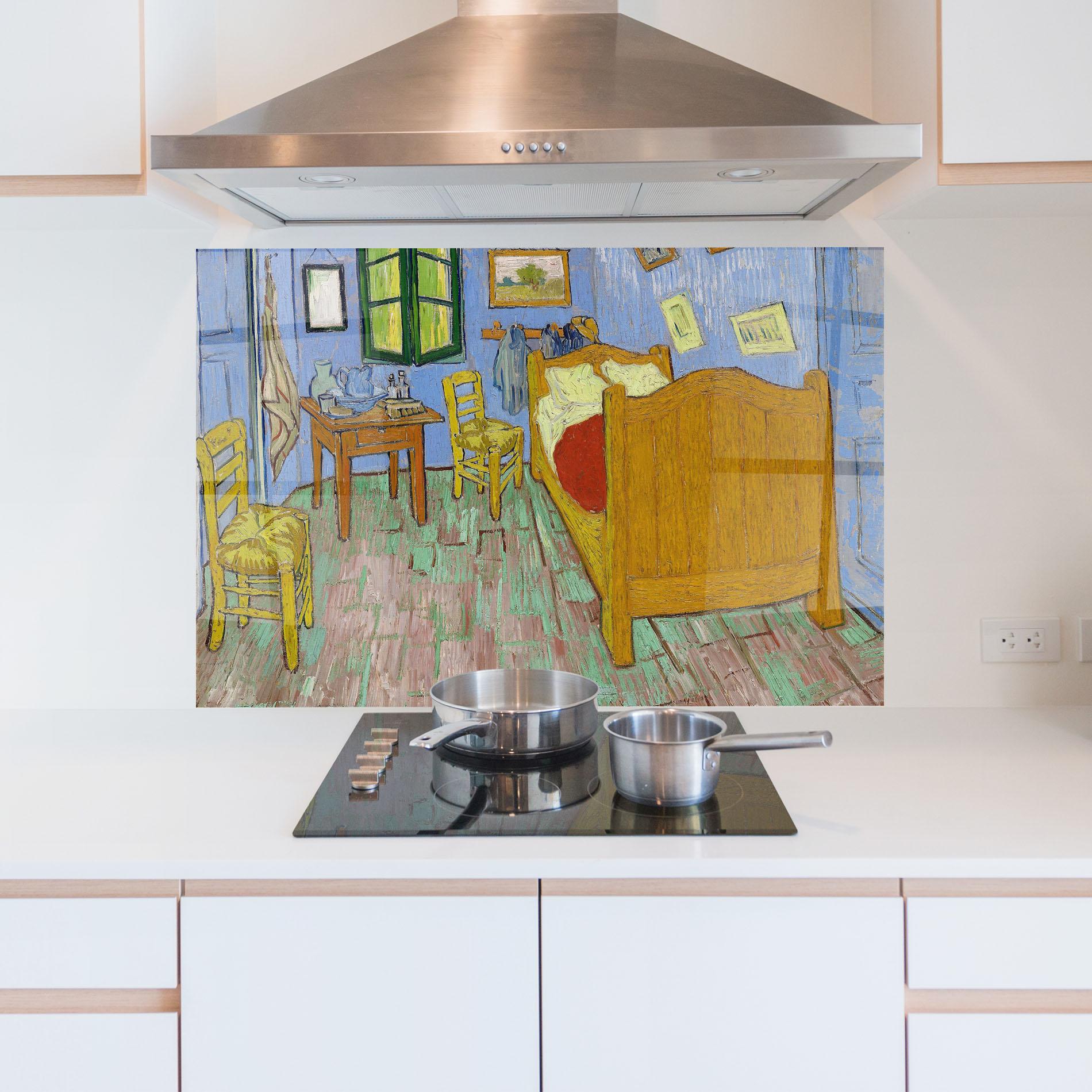 Küchenrückwand Glas The Bedroom mockup 5