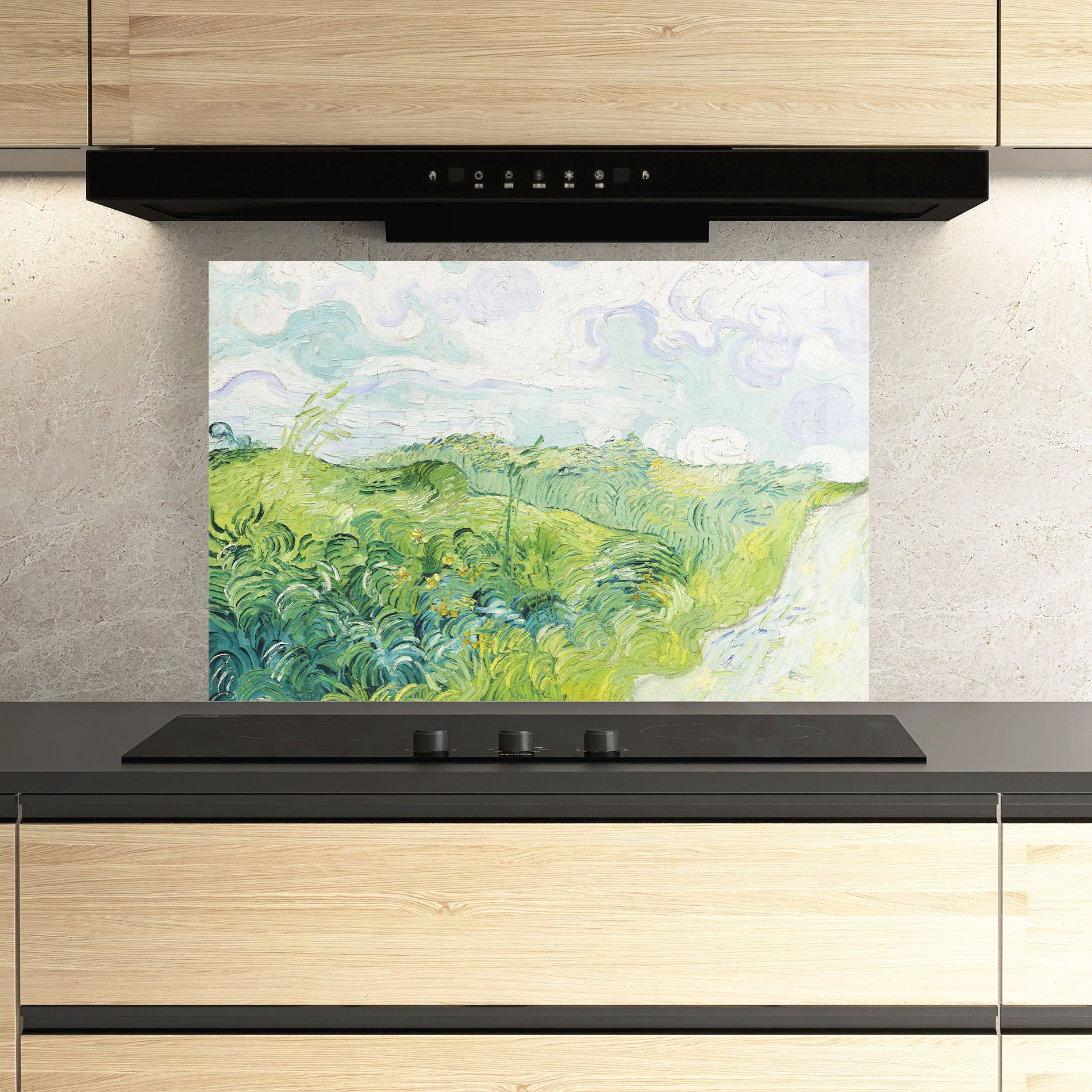 Green Wheat Fields mockup 3