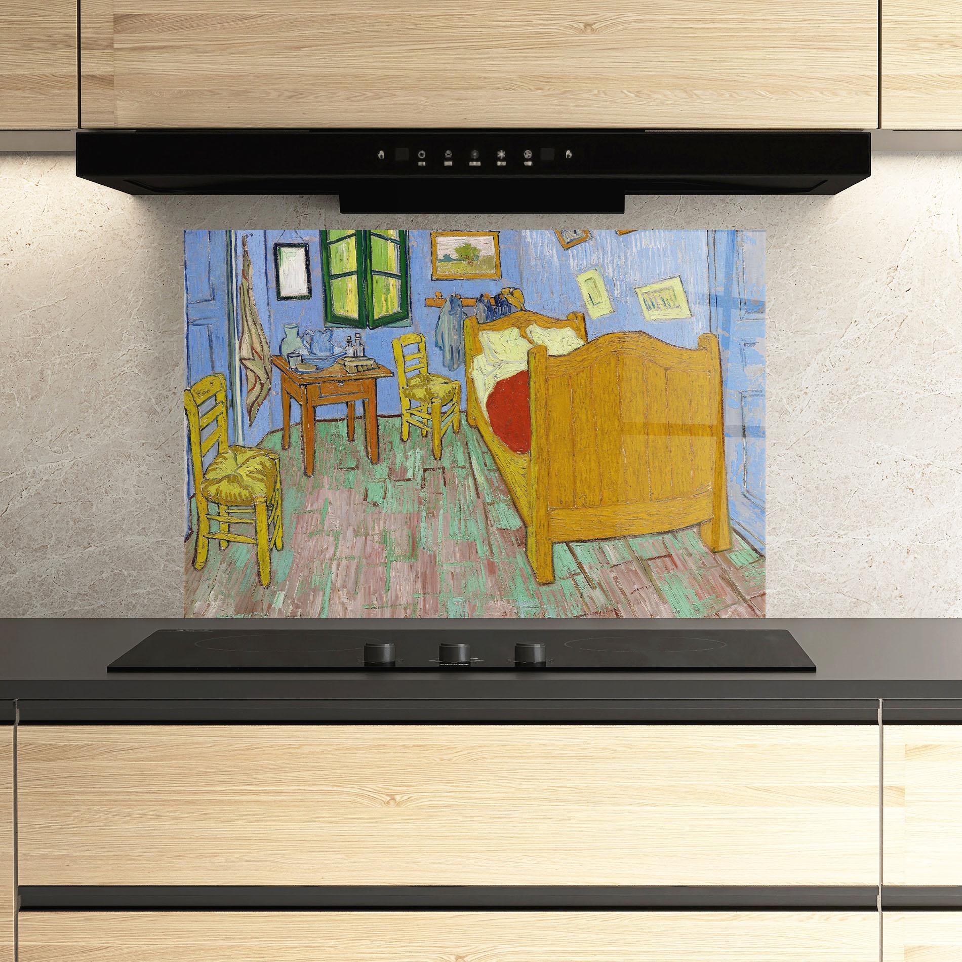 Küchenrückwand Glas The Bedroom mockup 3