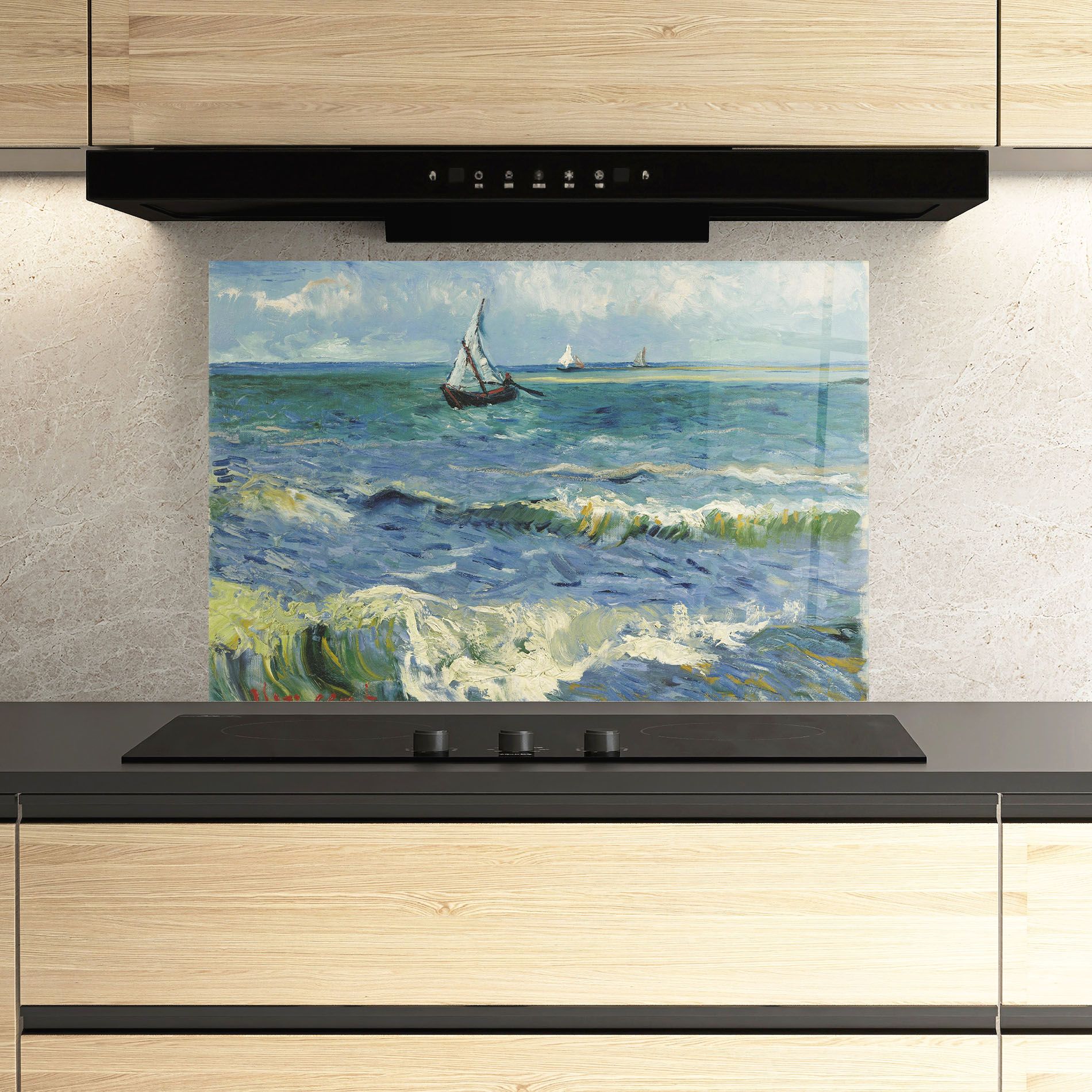 Zeegezicht Saintes Maries mockup 3