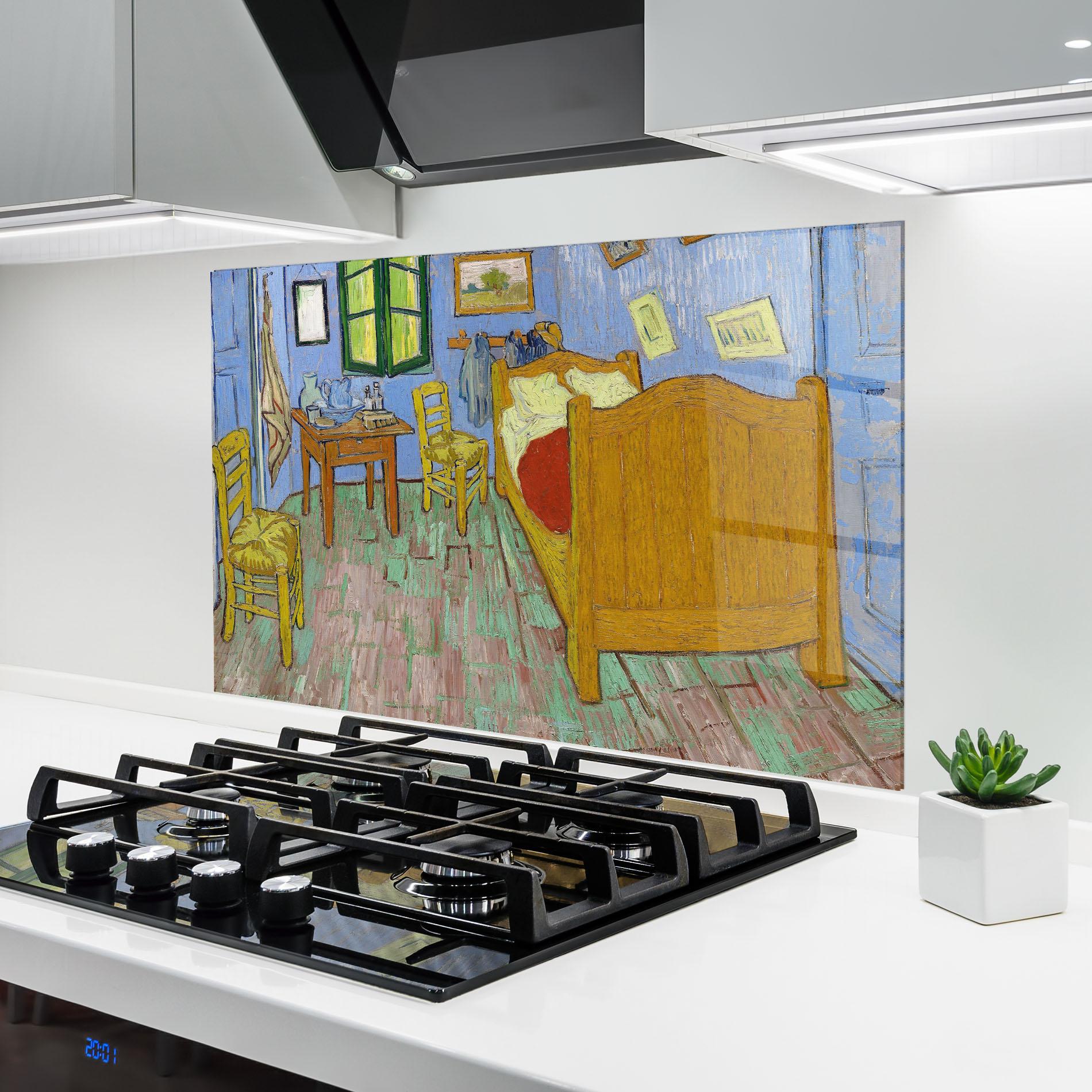 Küchenrückwand Glas The Bedroom mockup 6