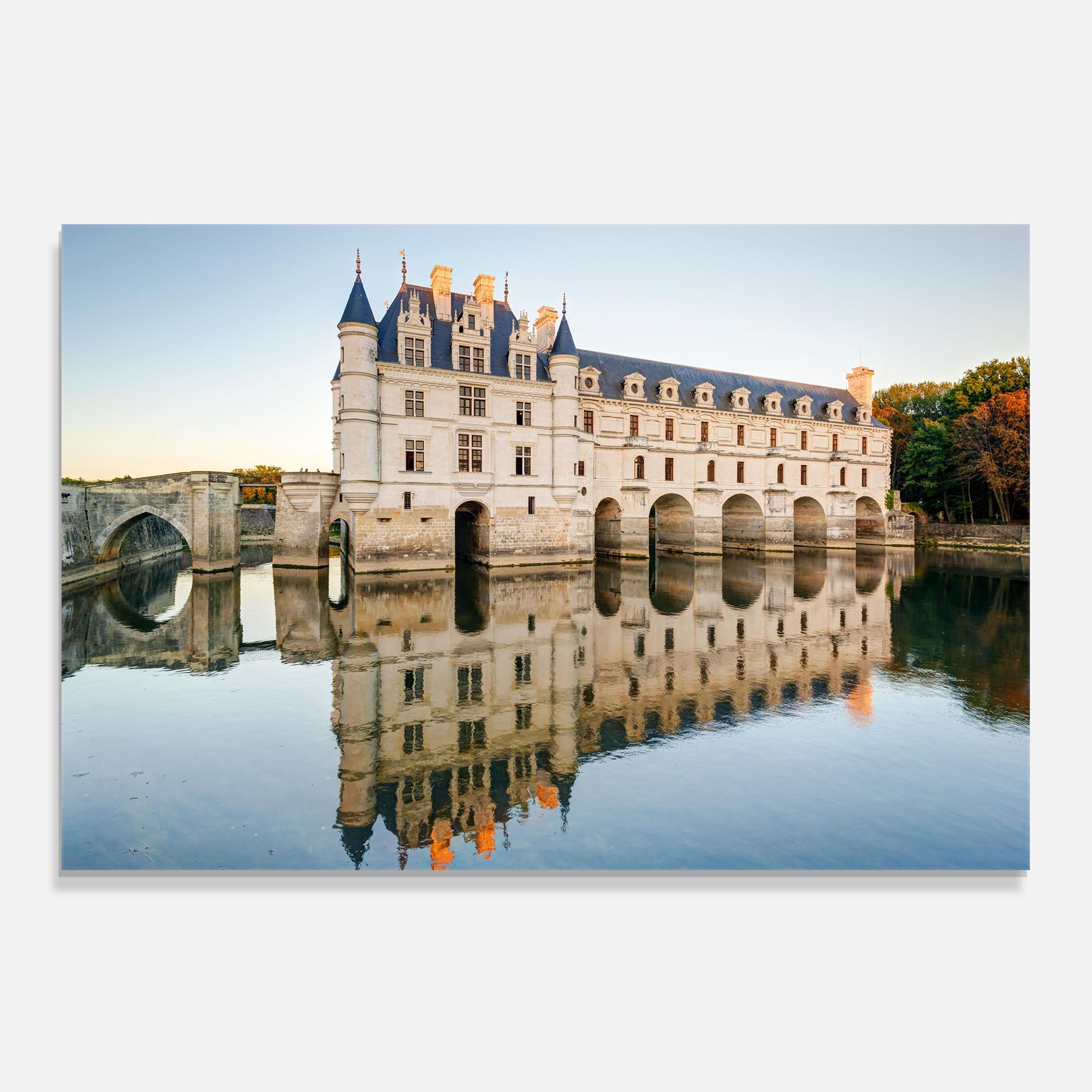 Chateau Chenonceau Castle mockup 0