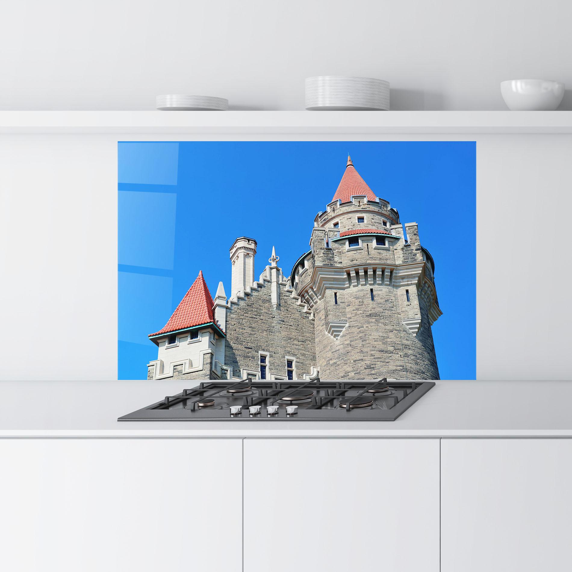 Küchenrückwand Glas Casa Loma mockup 9