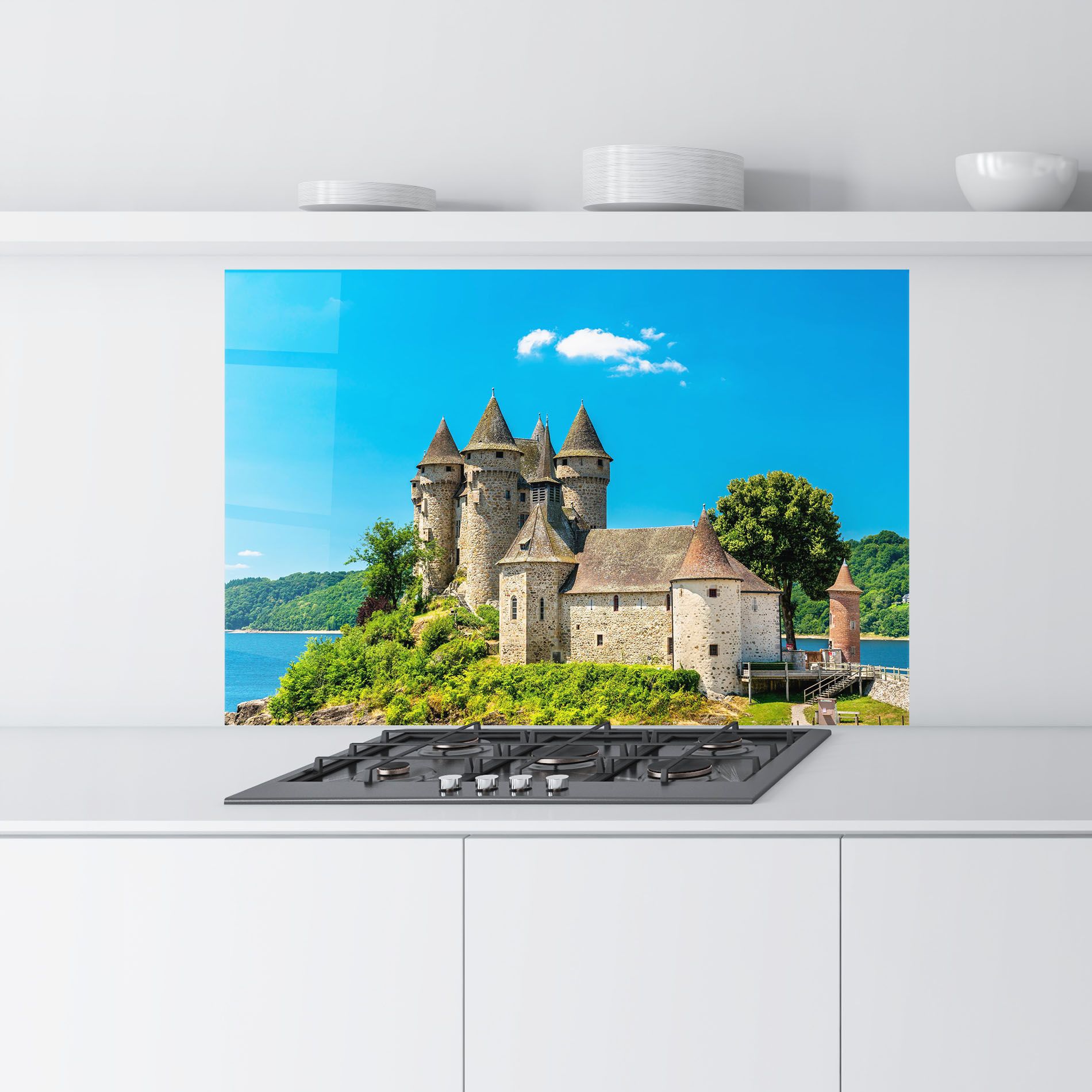 Medieval Castle France mockup 9
