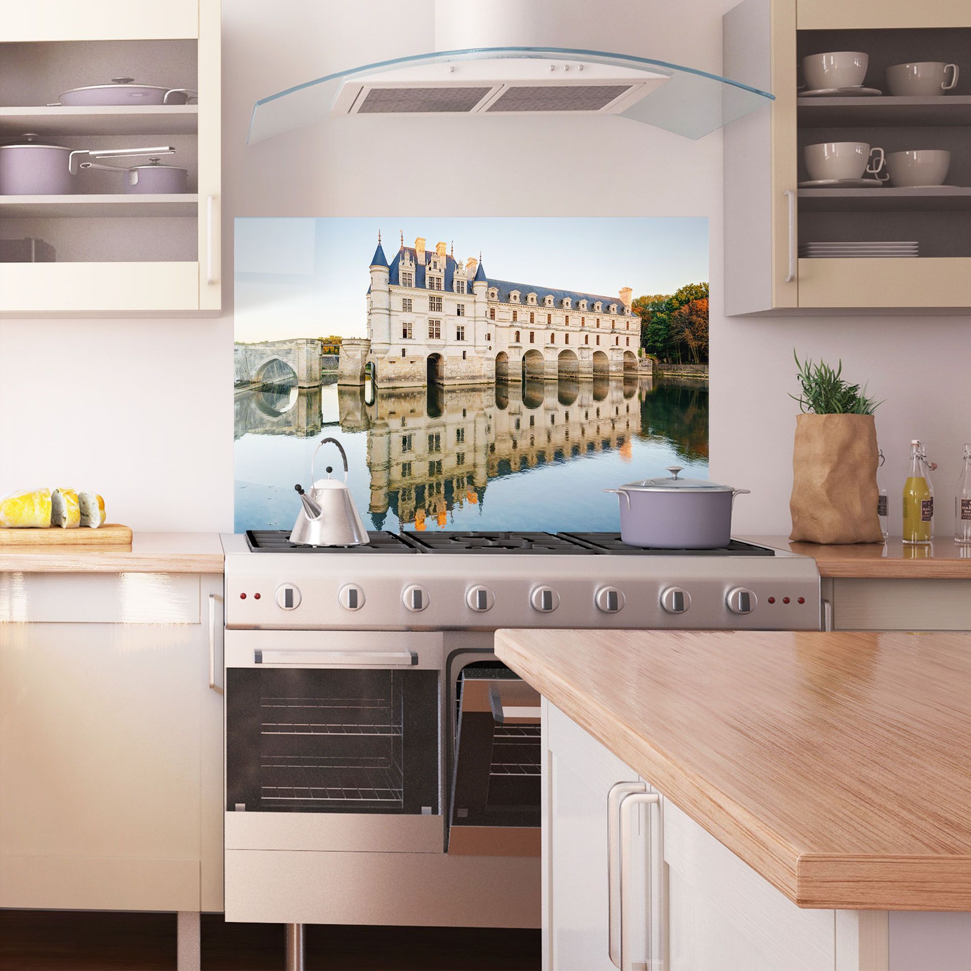 Chateau Chenonceau Castle mockup 1