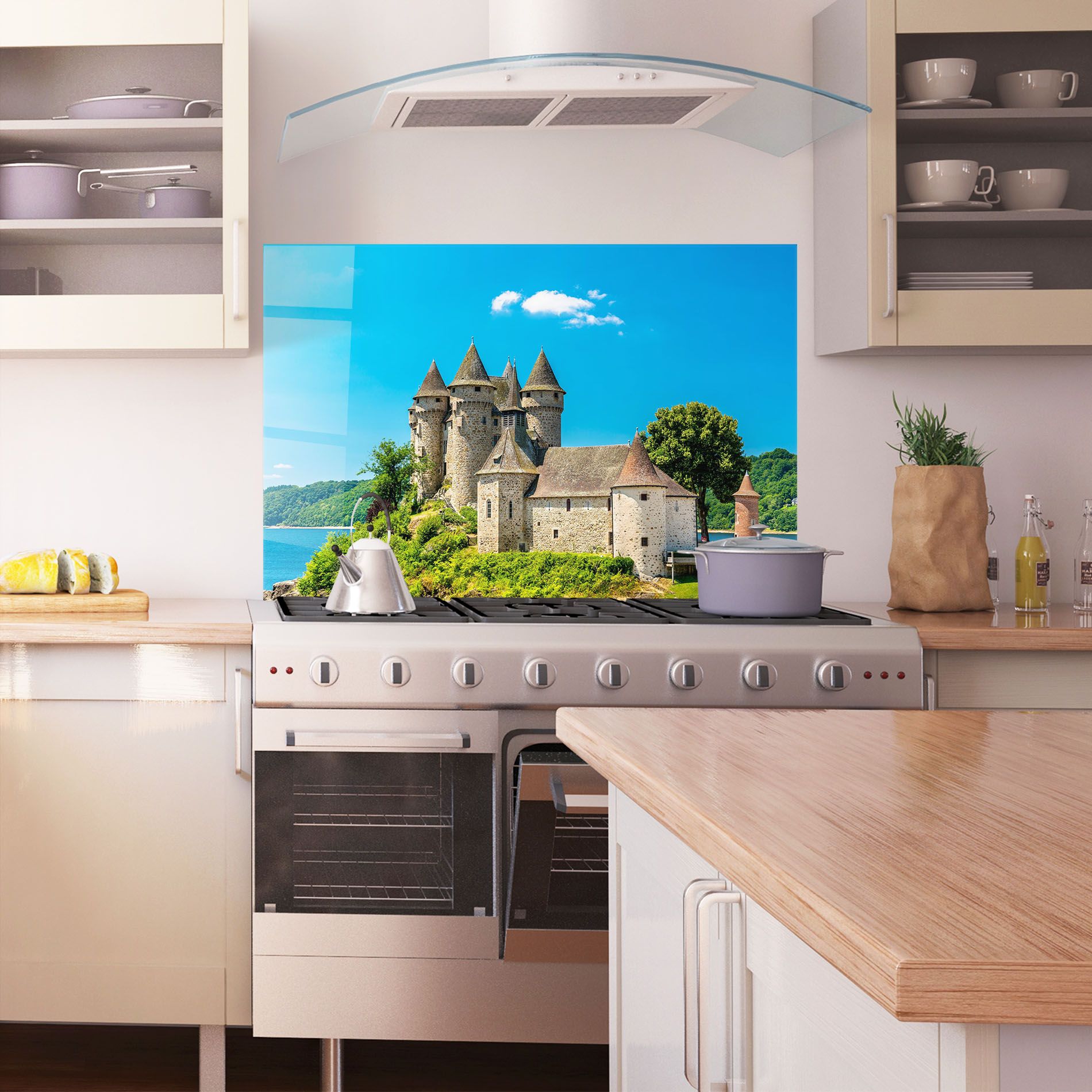 Medieval Castle France mockup 1