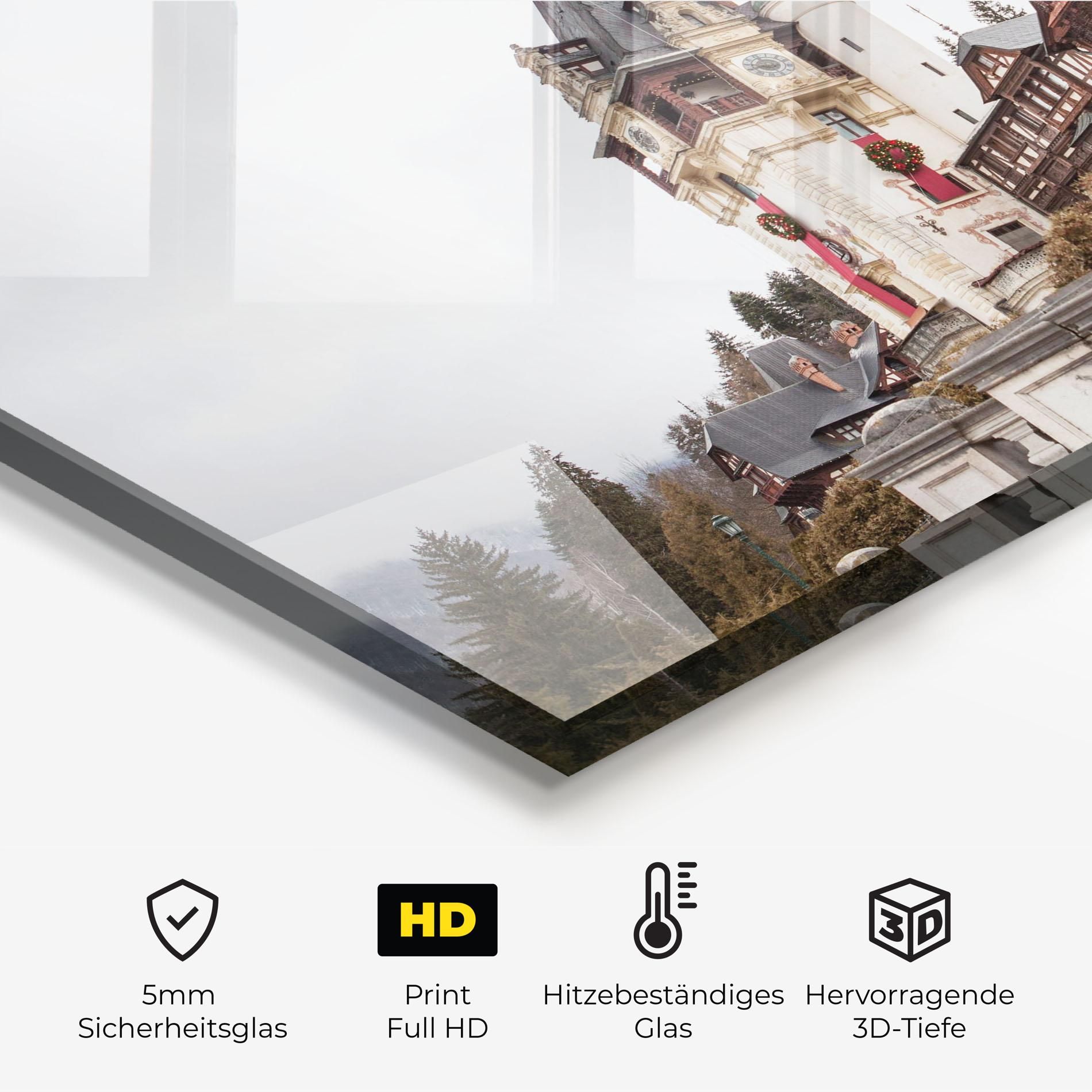 Medieval Castle Sinaia mockup 2