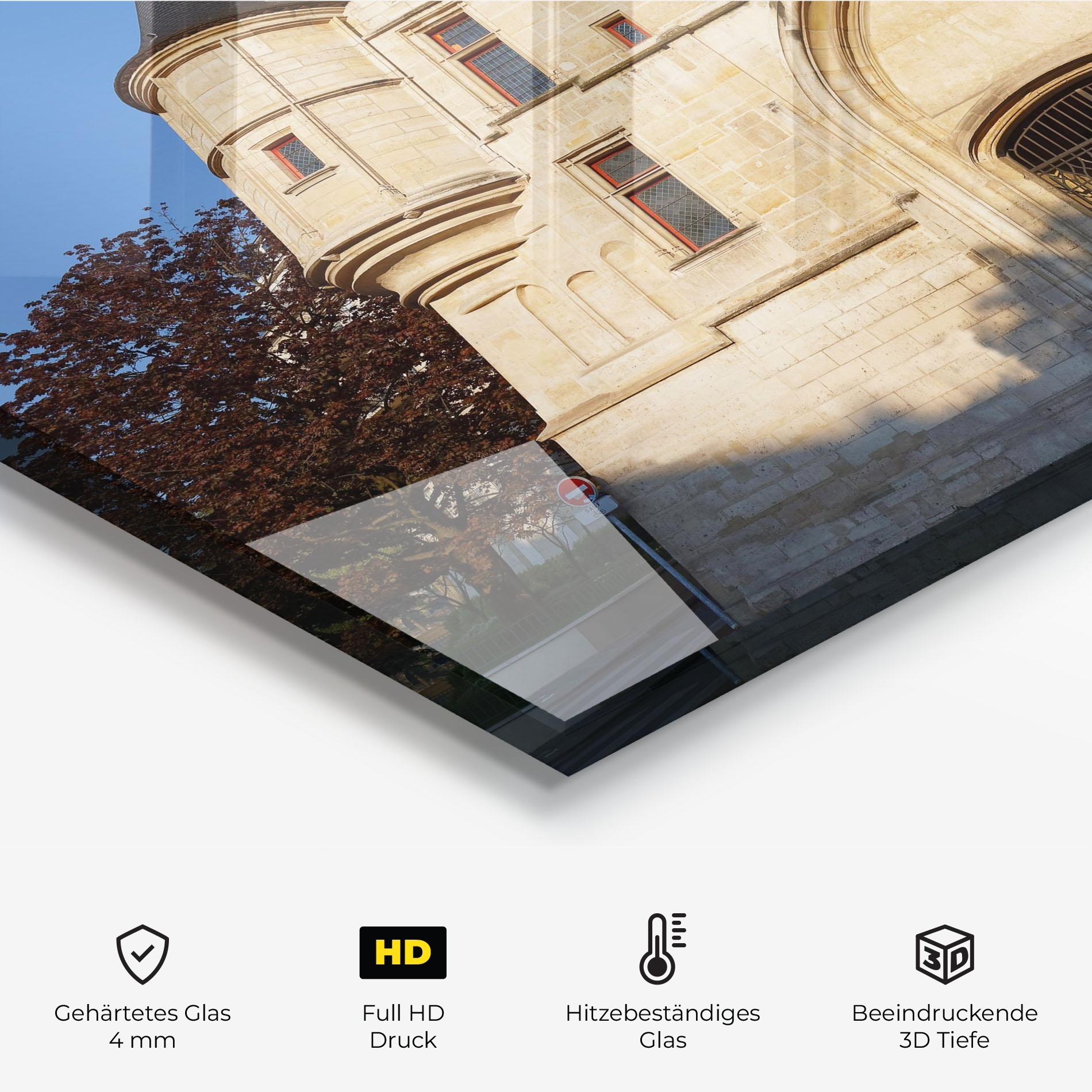 Küchenrückwand Glas Fortress France mockup 2