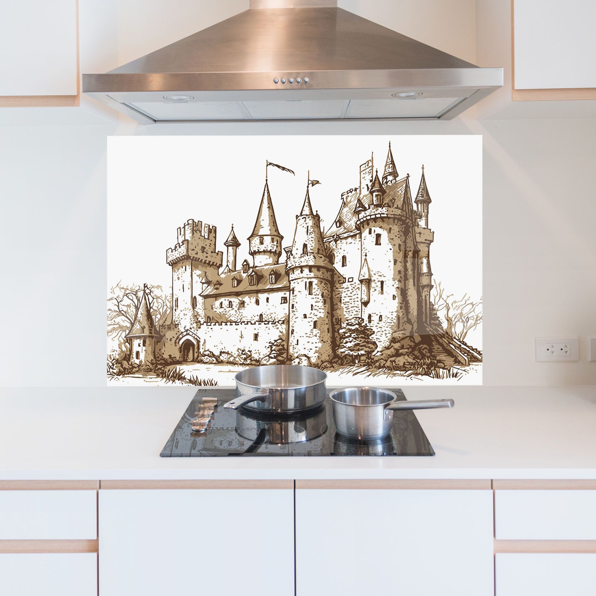 Brown Line Castle mockup 5