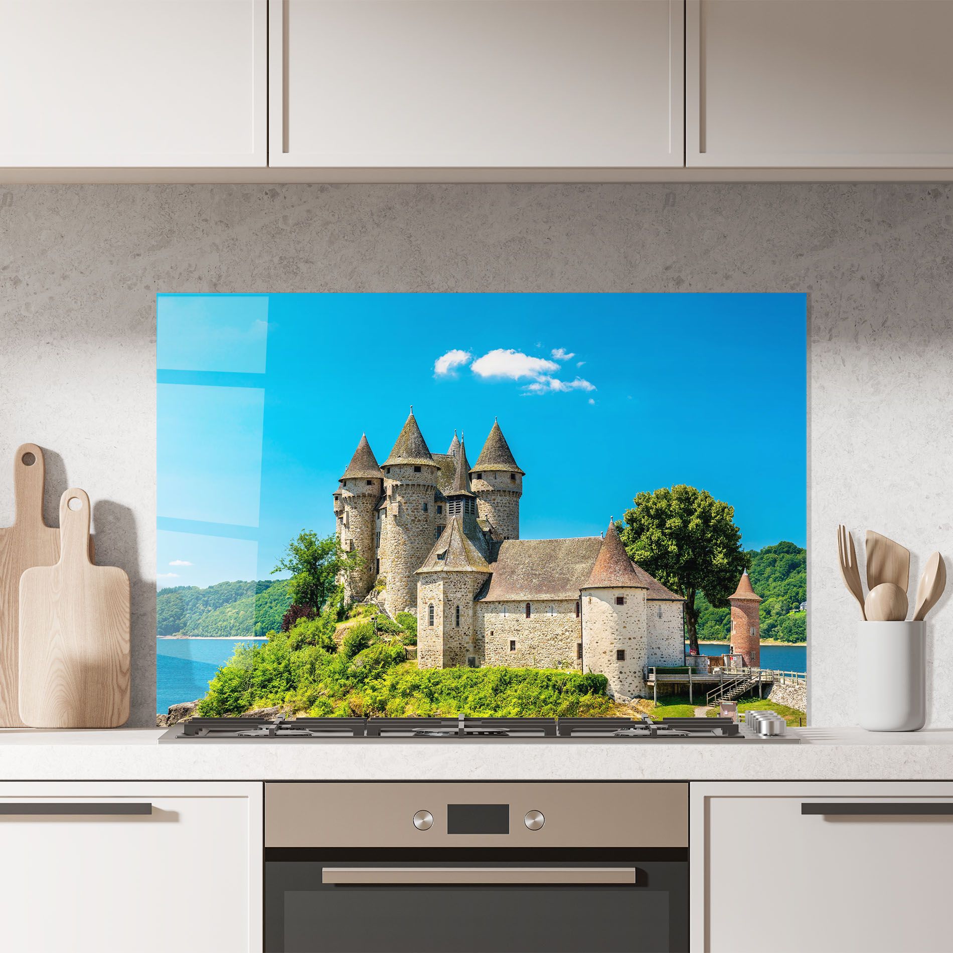 Medieval Castle France mockup 7