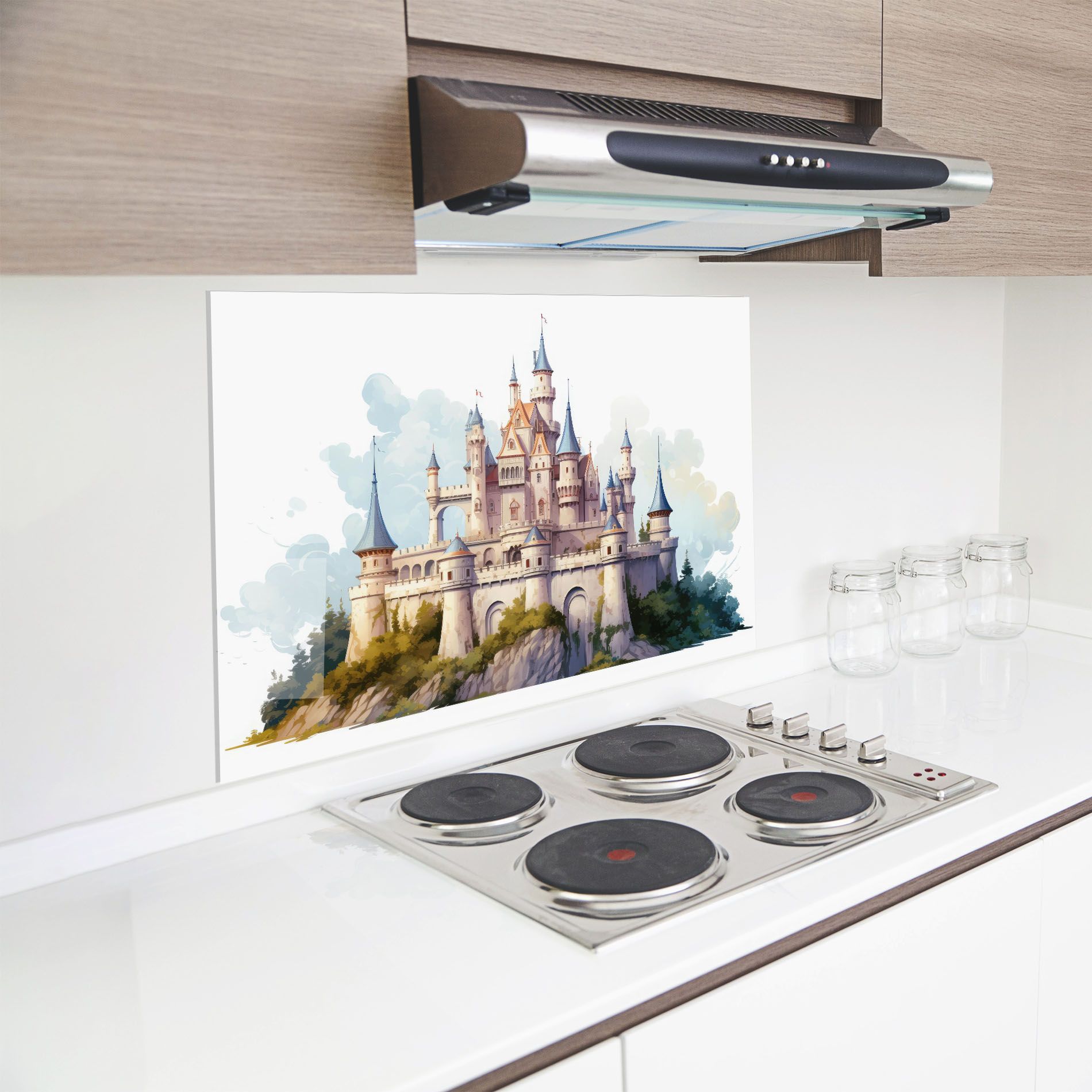 Illustration Castle mockup 8