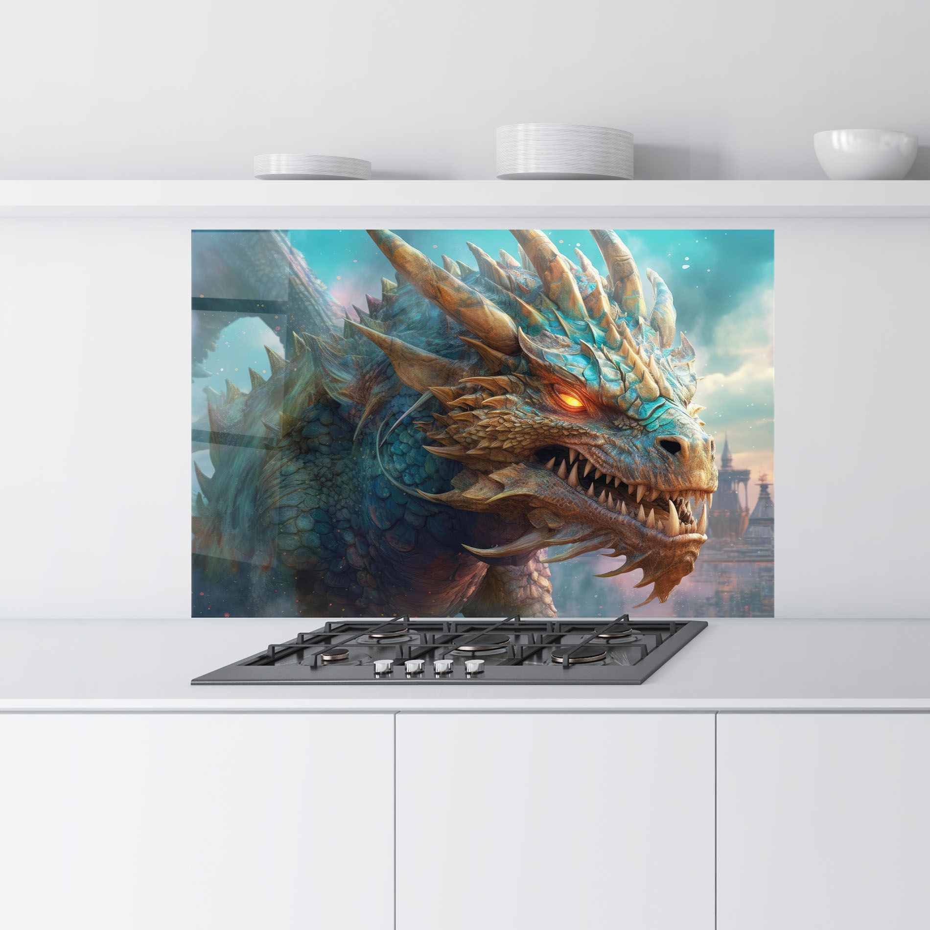 Pretty Blue Dragon mockup 9
