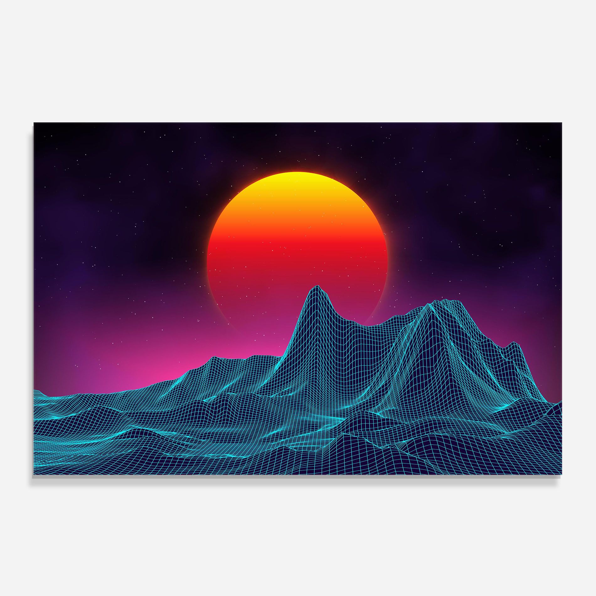 Yellow Orange Planet mockup 0
