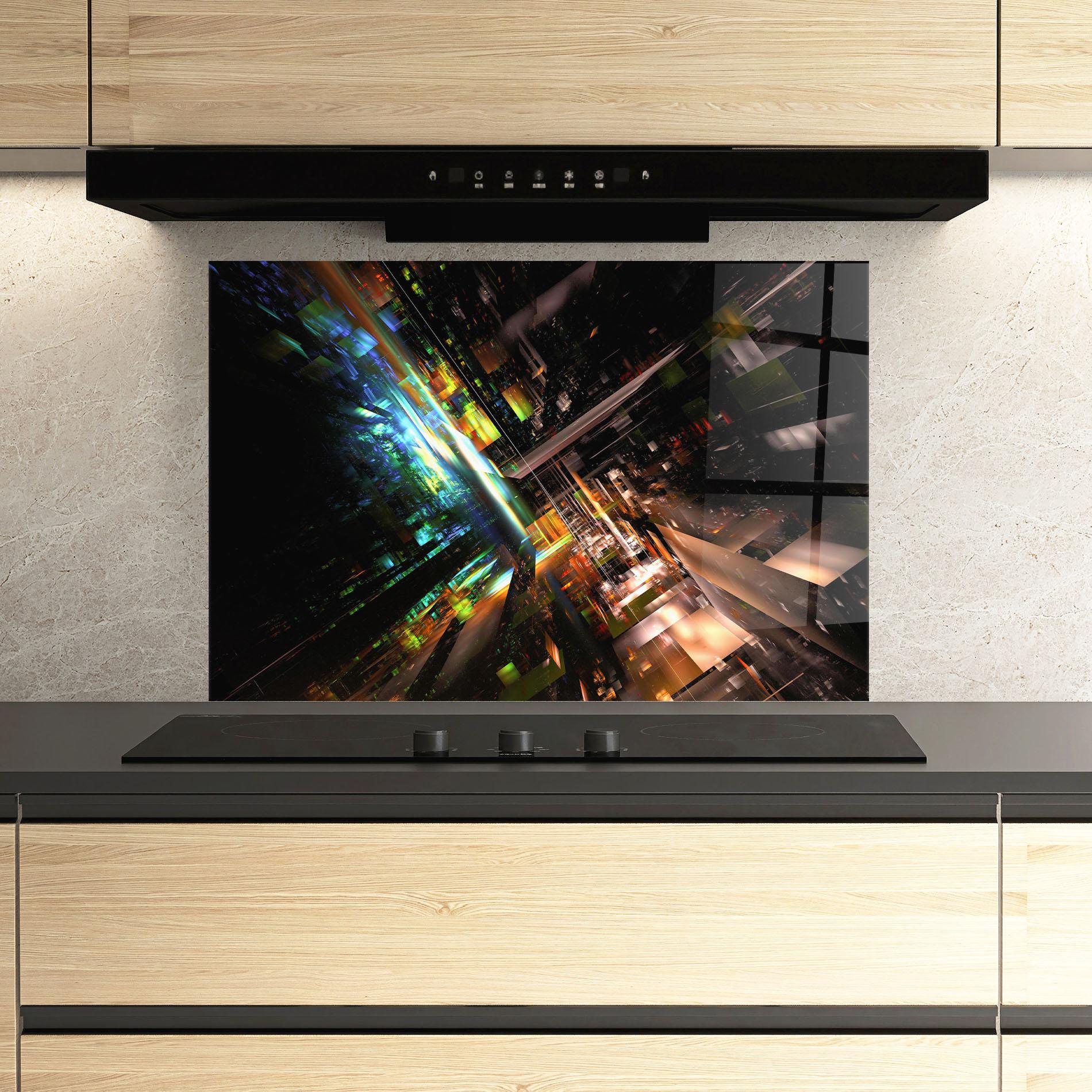 Küchenrückwand Glas Dimension Dasher mockup 3