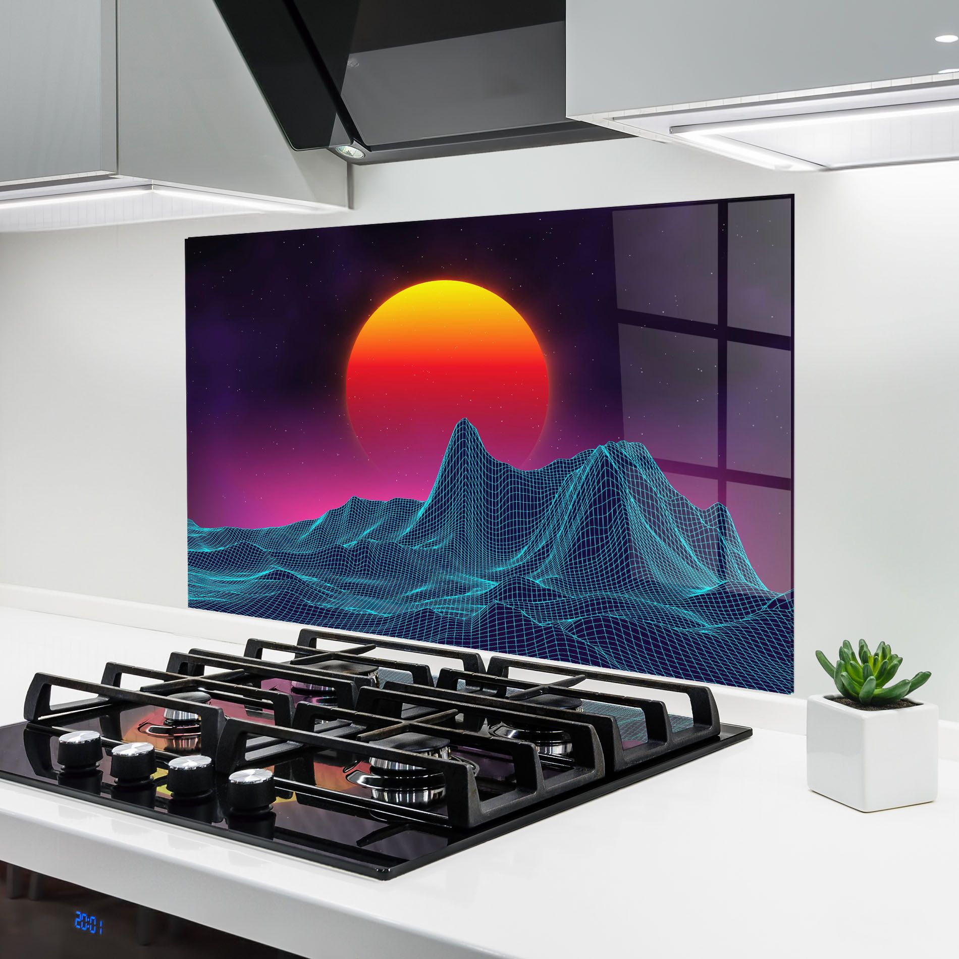 Yellow Orange Planet mockup 6