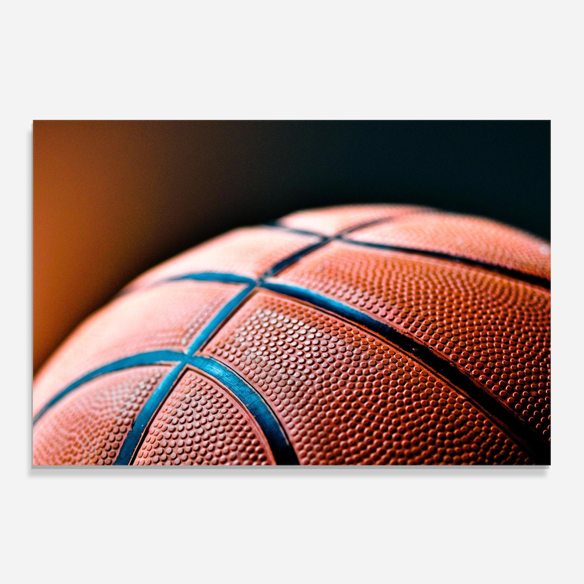 Küchenrückwand Glas Basketball In Light mockup 0