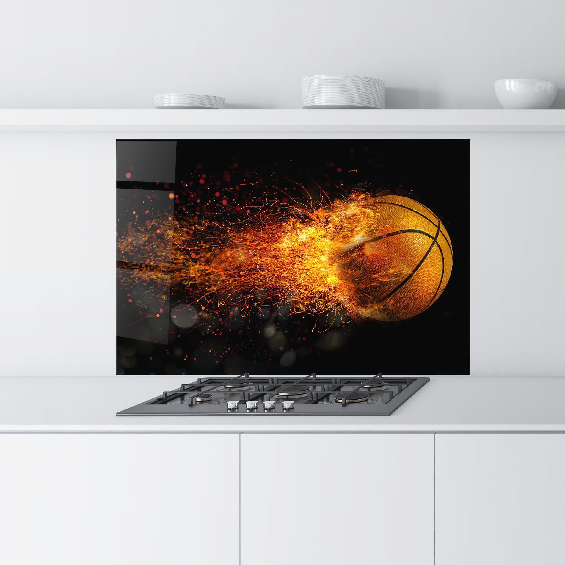 Basket Ball Flame mockup 9