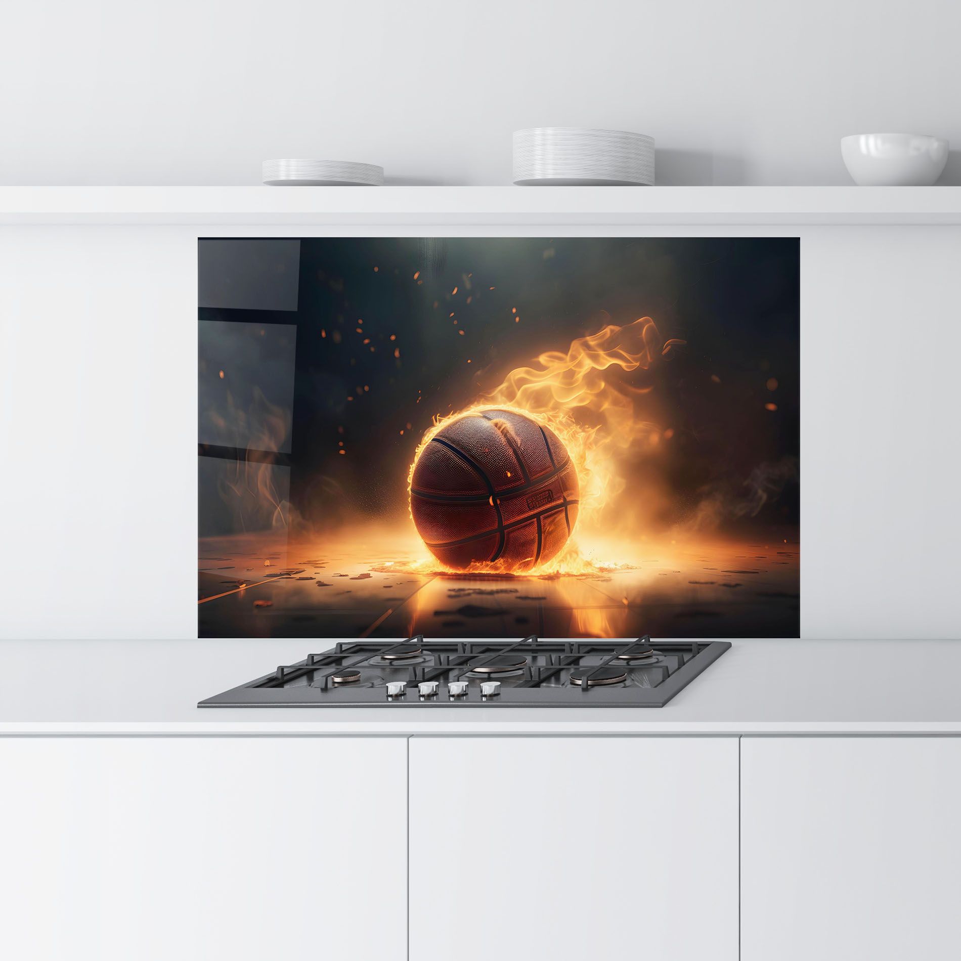 Fire Basketball mockup 9